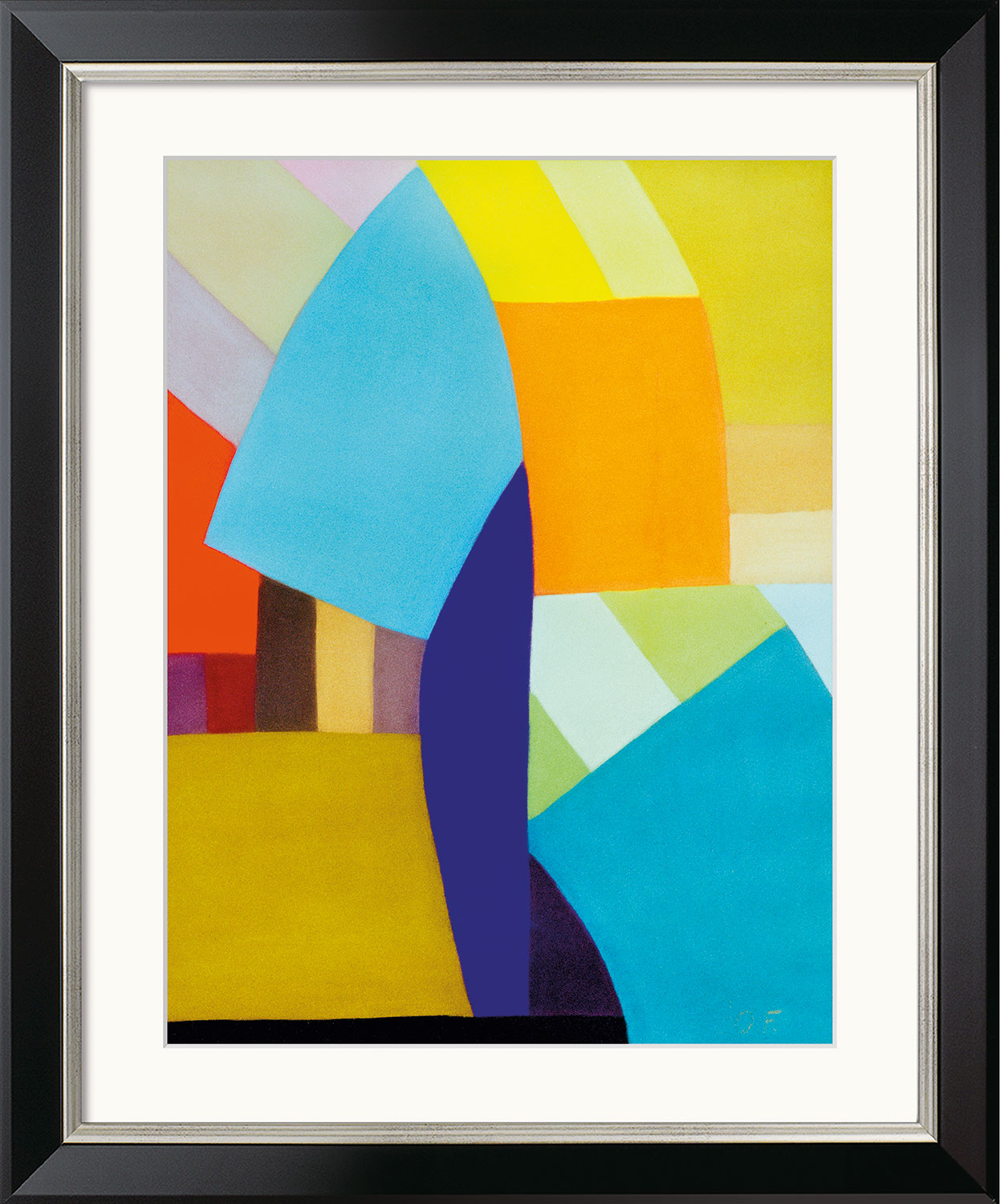 Otto Freundlich: Bild ‚Ohne Titel‘, gerahmt