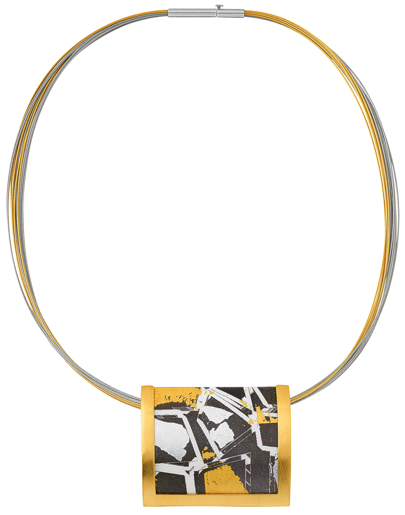 Kreuchauff-Design: Collier ‚Grafic‘, Schmuck