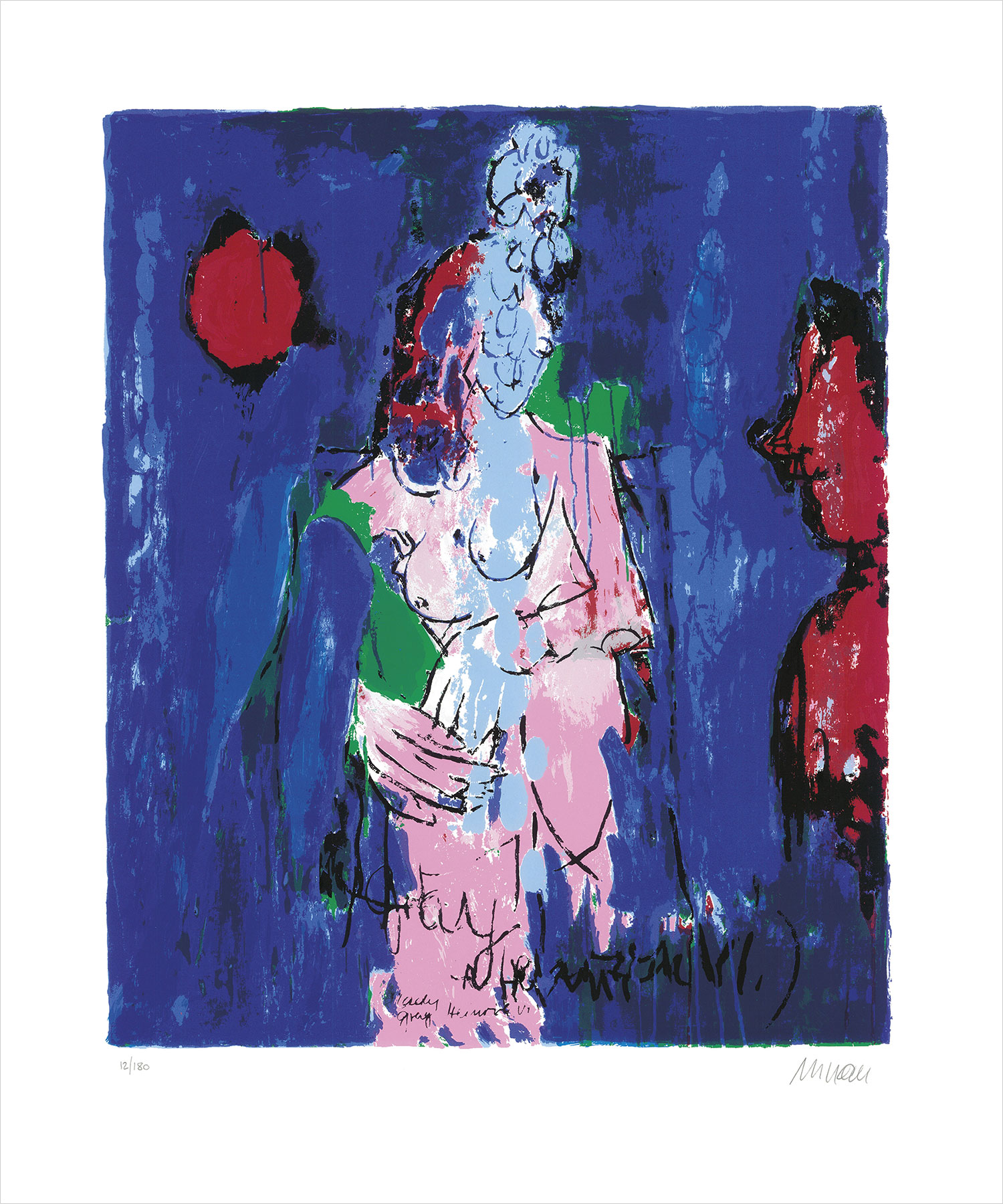 Armin Mueller-Stahl: Bild ‚William Shakespeare – Lady Gray‘ (2017), ungerahmt