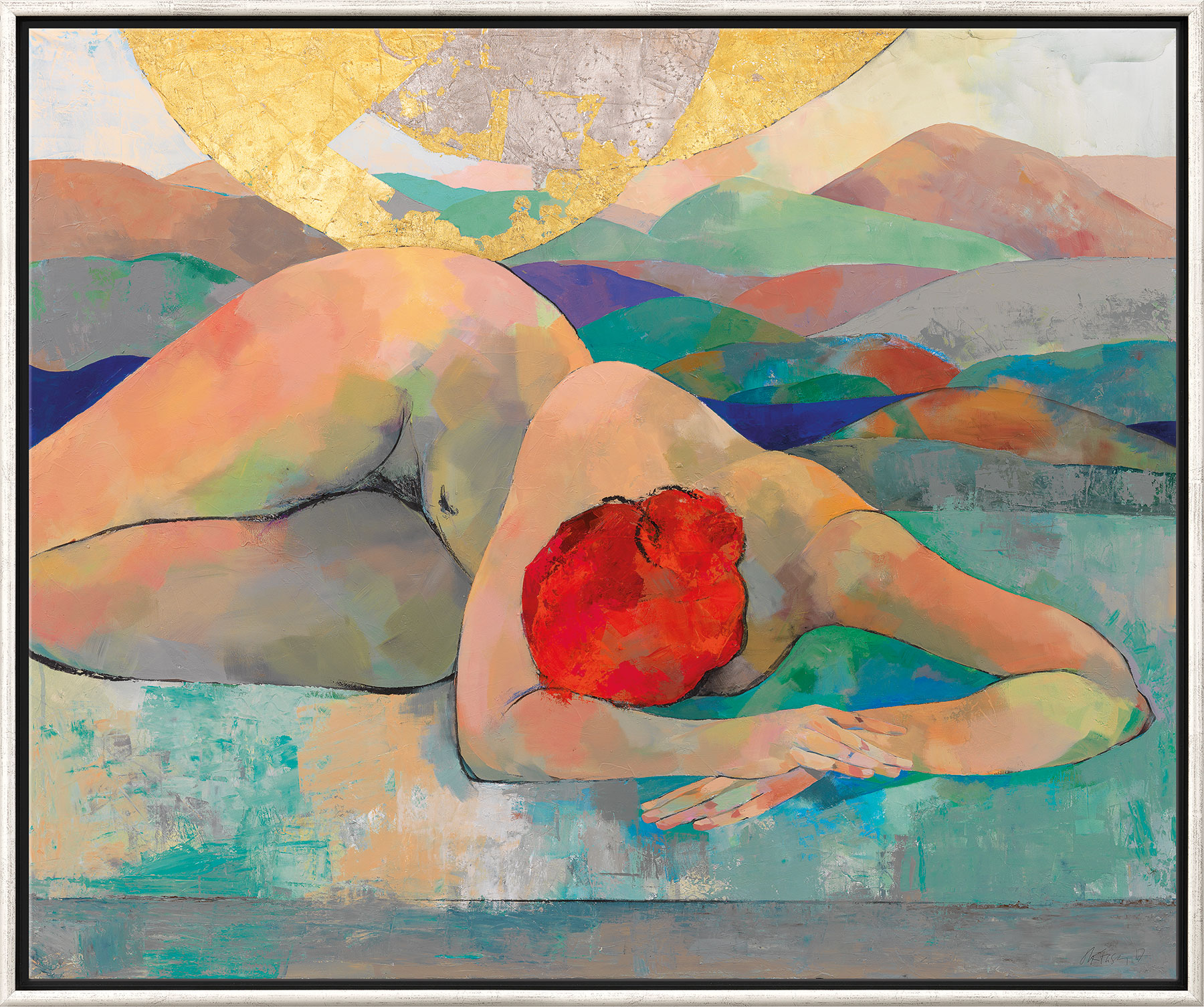 Marina Krasnitskaya: Bild ‚Erwachung‘, gerahmt
