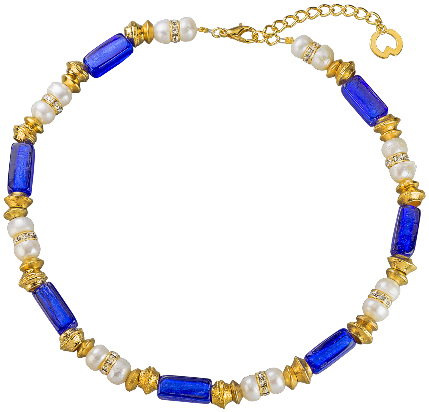 Petra Waszak: Collier ‚Blue Sky‘, Schmuck