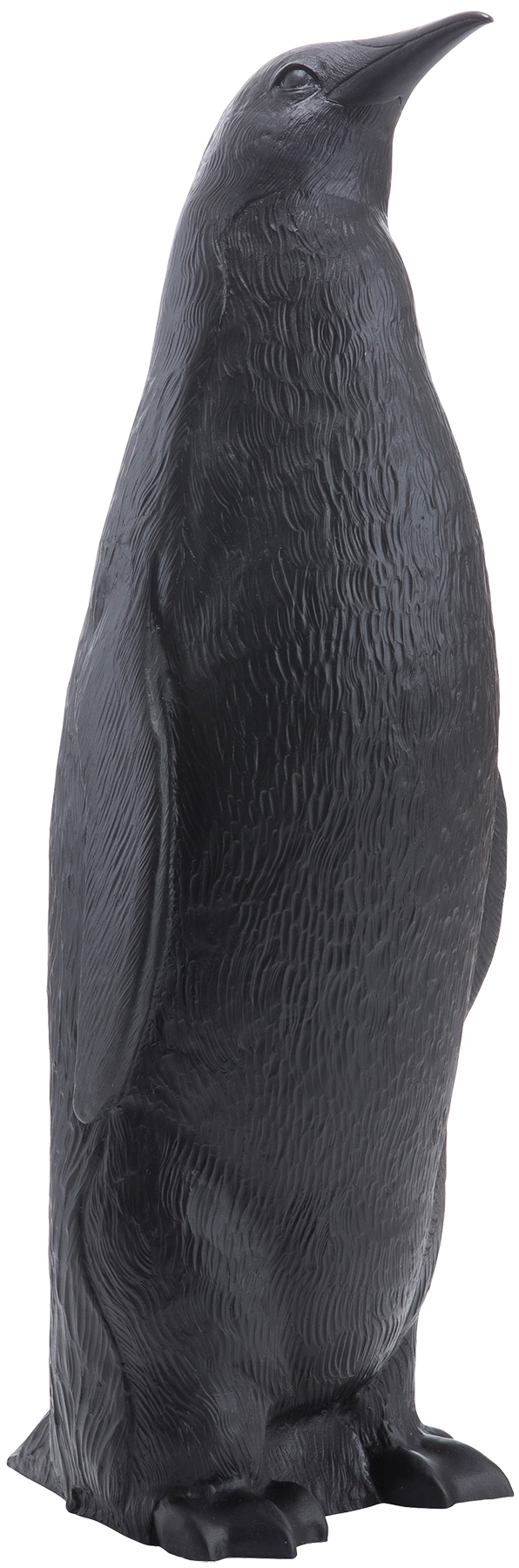 Ottmar Hörl: Skulptur ‚Pinguin II aufrecht‘ (2006), schwarze Version
