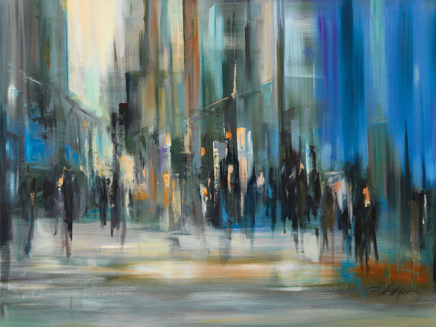 Robert Hettich: Bild ‚Nordlicht‘ (2015)