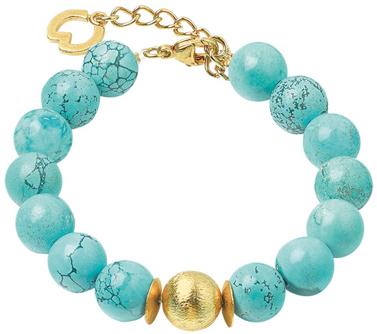 Petra Waszak: Perlenarmband ‚Mermaid‘