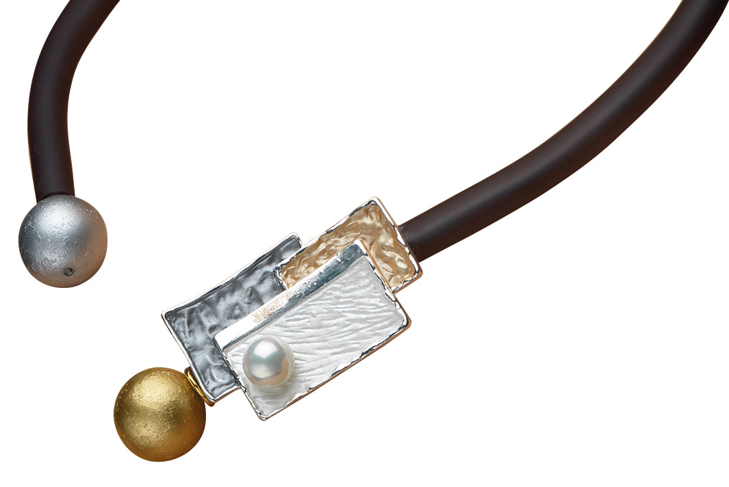 Anna Mütz: Collier ‚Art Déco‘, Schmuck