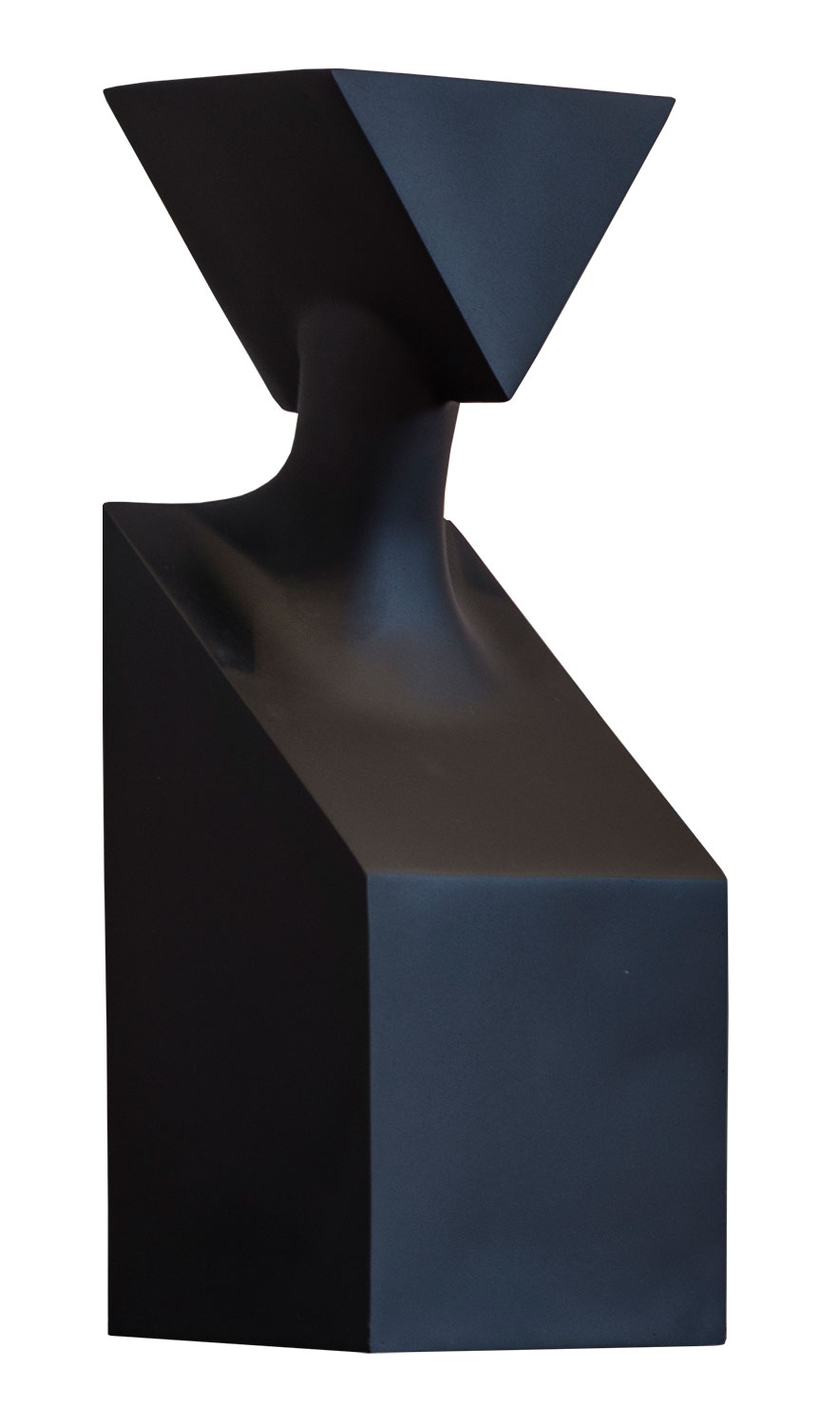 Renaat Ramon: Skulptur ‚The Muses Thalia‘, Version in Kunstguss schwarz
