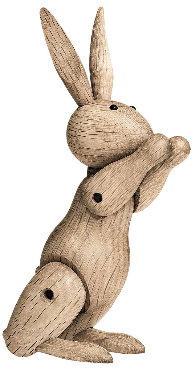 Kay Bojesen: Holzfigur ‚Kaninchen‘