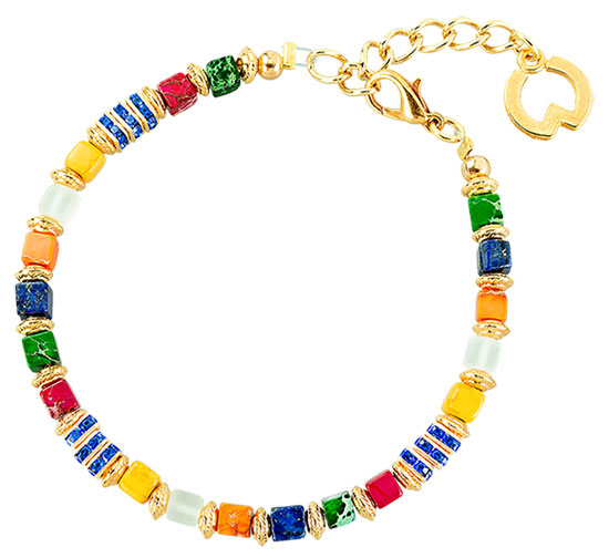 Petra Waszak: Armband ‚Kolibri‘ – nach Franz Marc