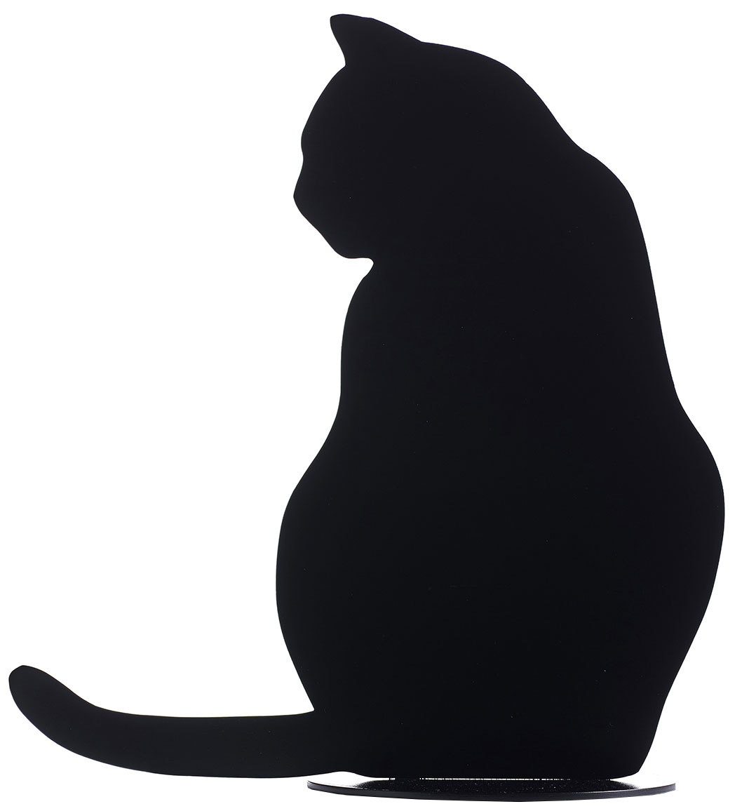 Angelo Barcella: Skulptur / Silhouette ‚Ombre de chat II‘
