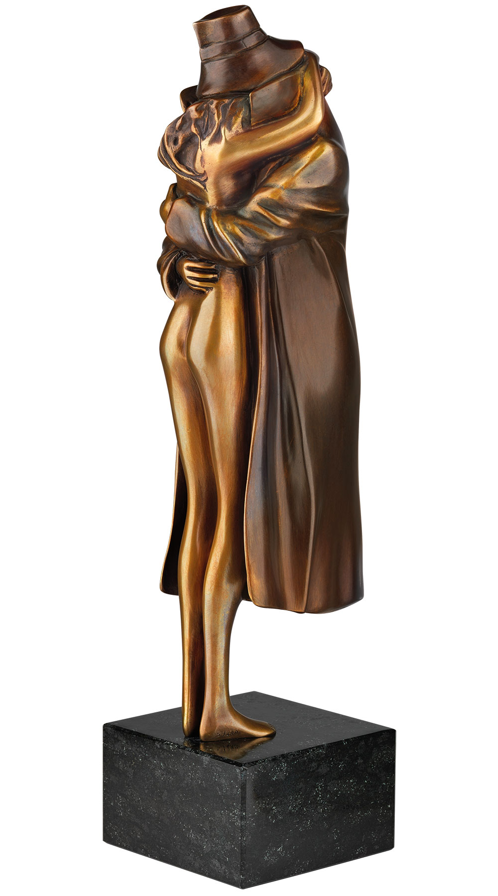 Bruno Bruni: Skulptur ‚Amore‘, Version Bronze braun