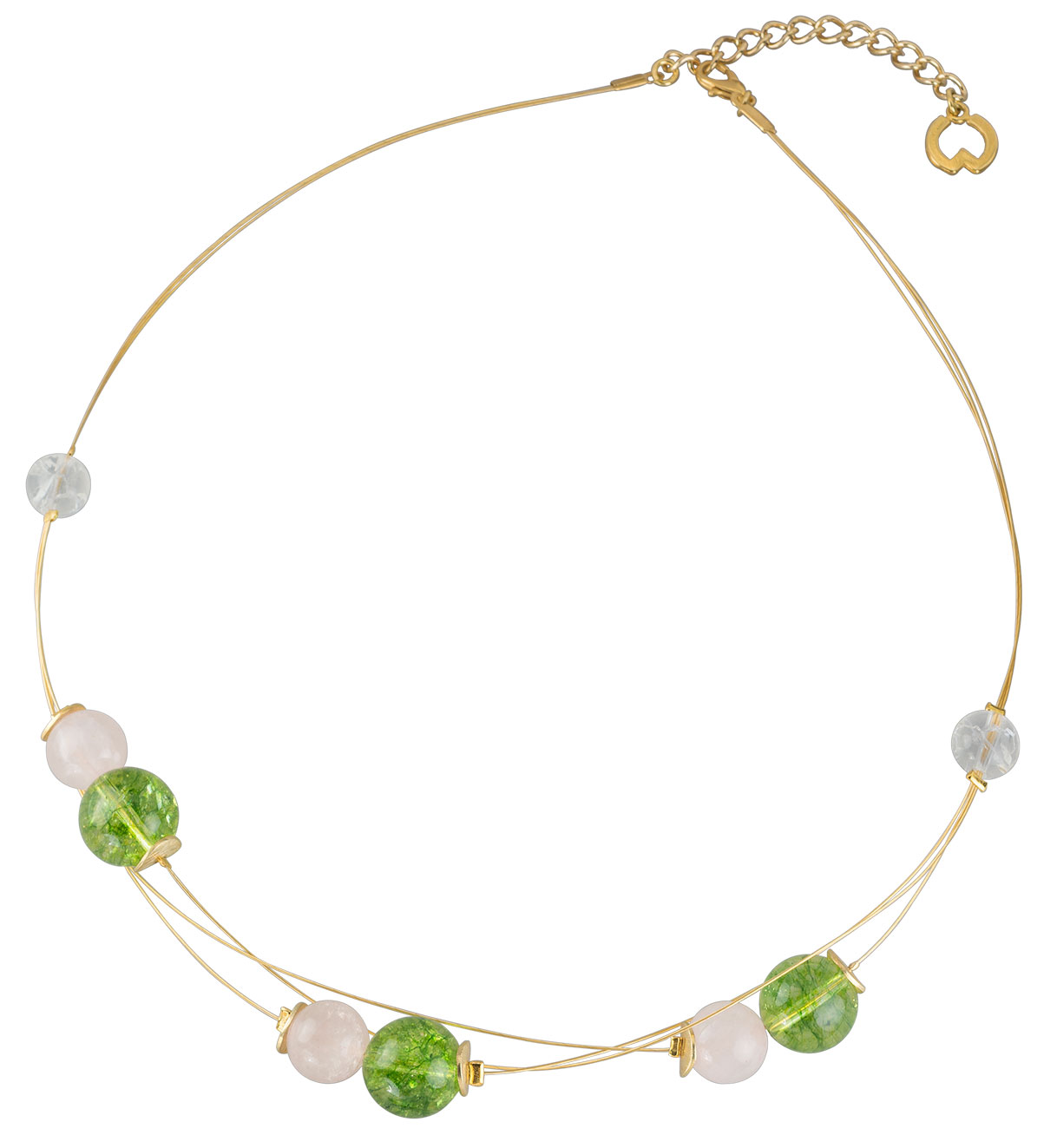 Petra Waszak: Collier ‚Frühling‘, Schmuck
