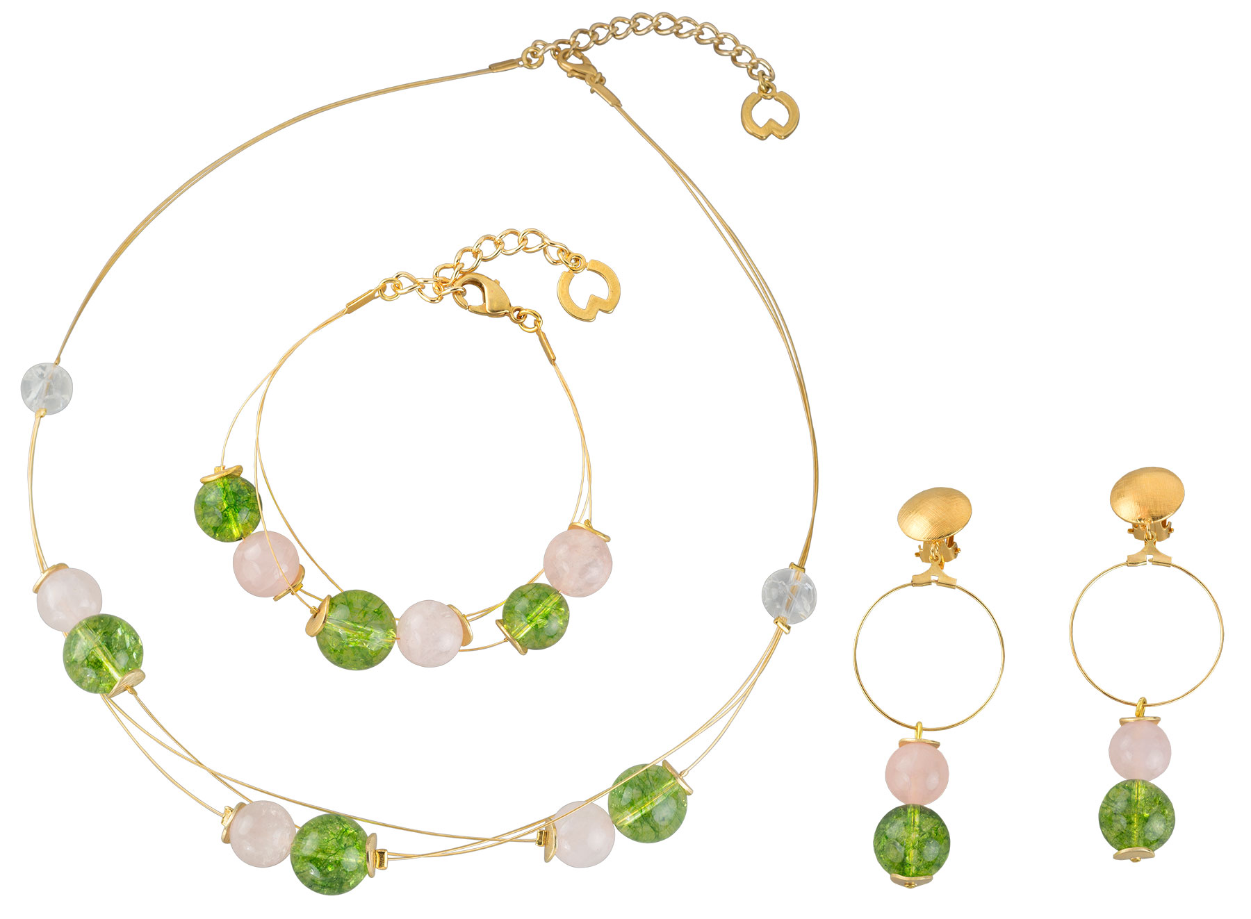 Petra Waszak: Schmuckset ‚Frühling‘