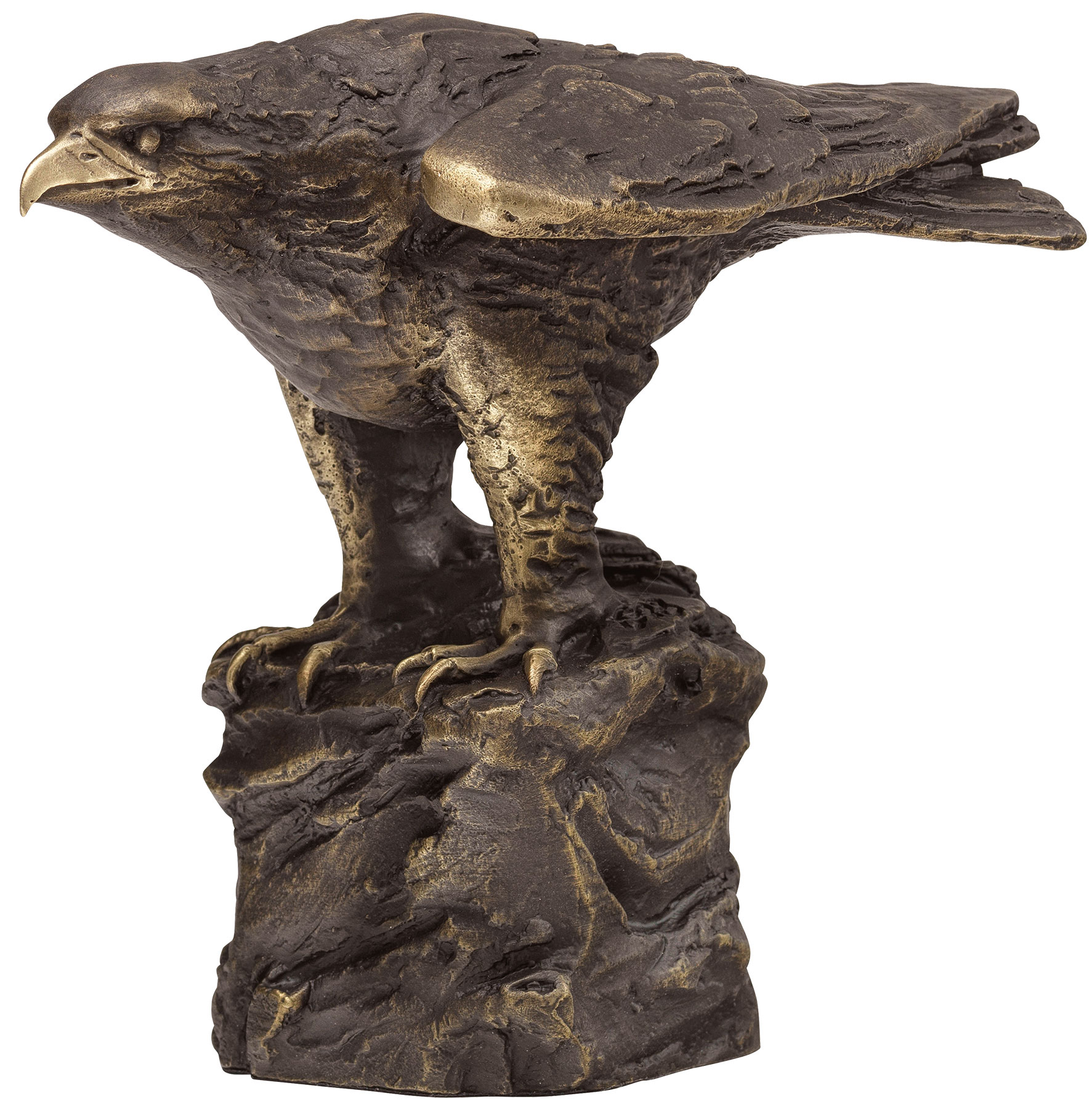 Erwin A. Schinzel: Skulptur ‚Adler‘, Bronze