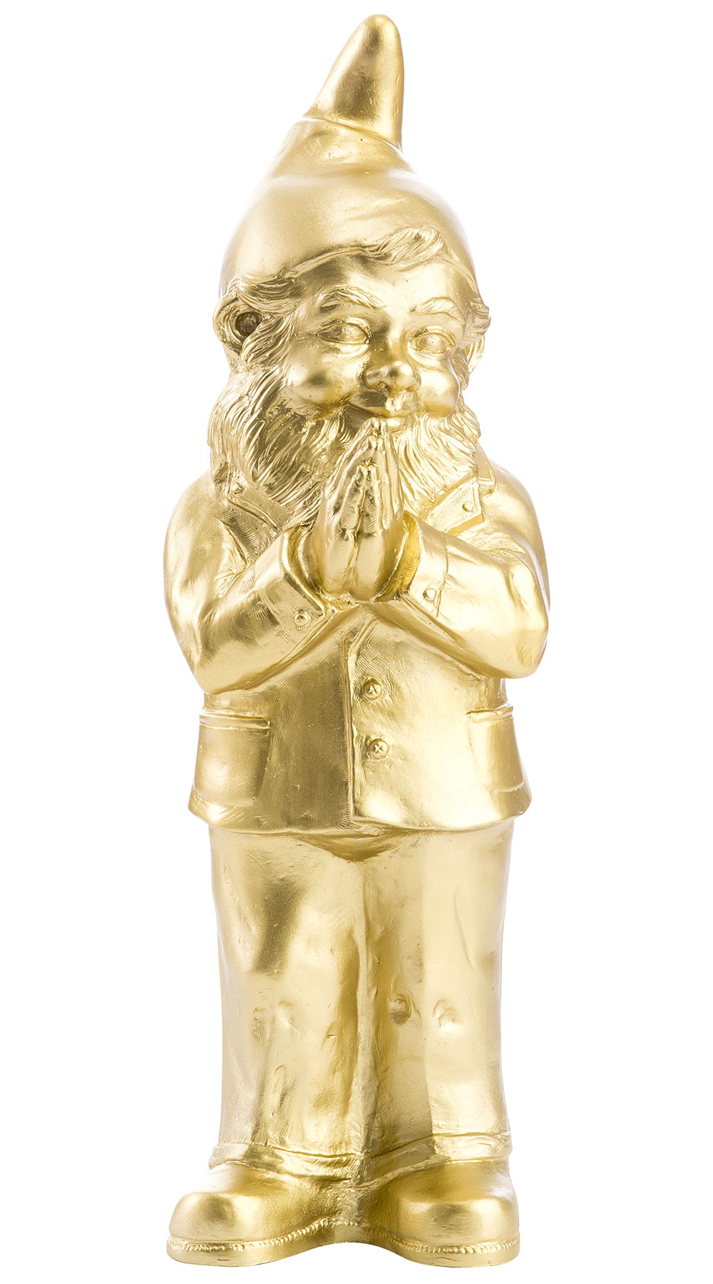 Ottmar Hörl: Skulptur ‚Zwerg Ben‘ (2005), Version goldfarben