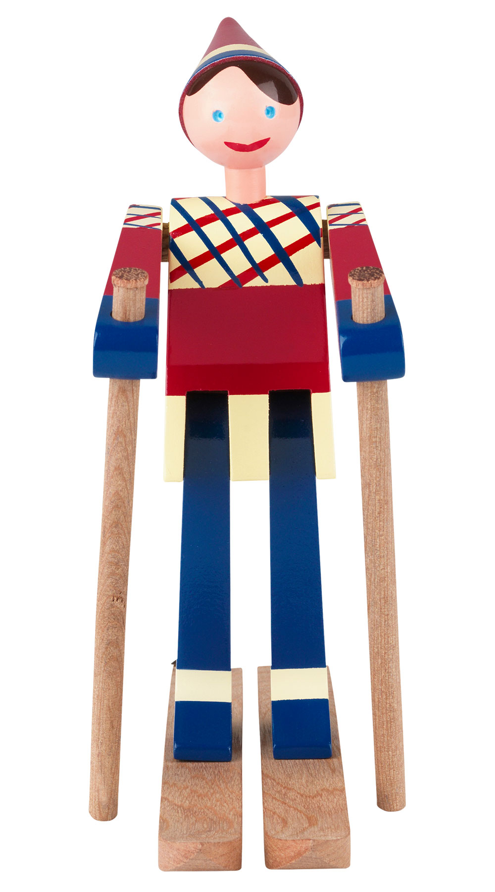 Kay Bojesen: Holzfigur ‚Skiläuferin Datti‘