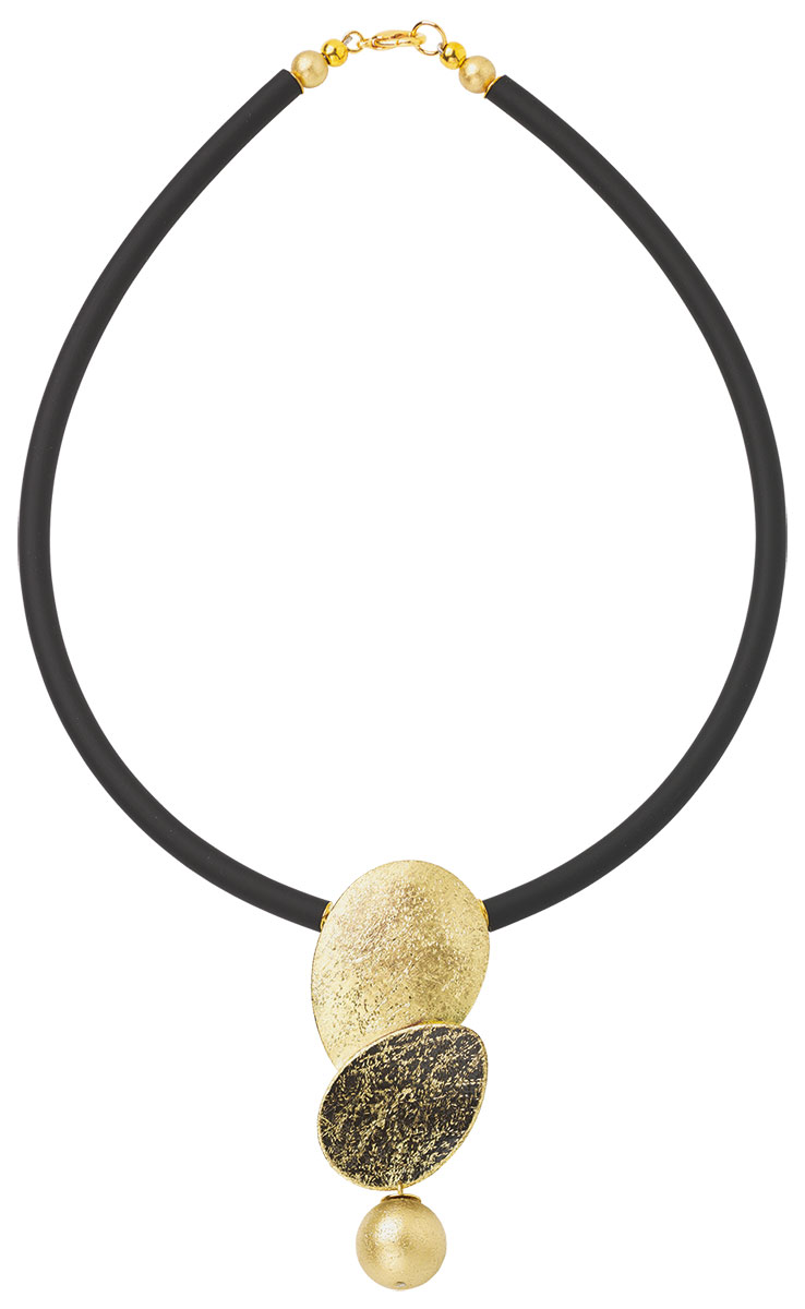 Anna Mütz: Collier ‚Diva‘ mit Perle, Schmuck