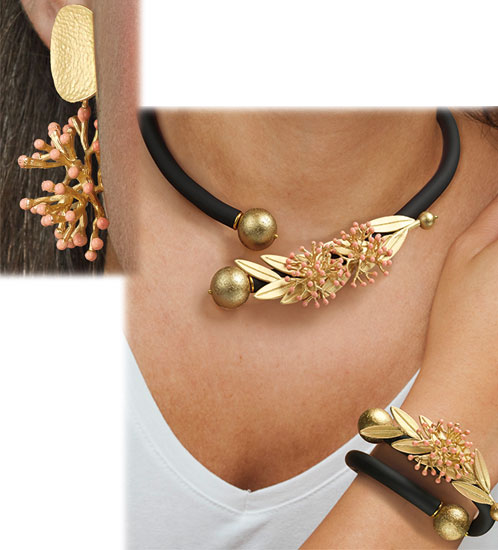 Anna Mütz: Schmuckset ‚Oleander‘