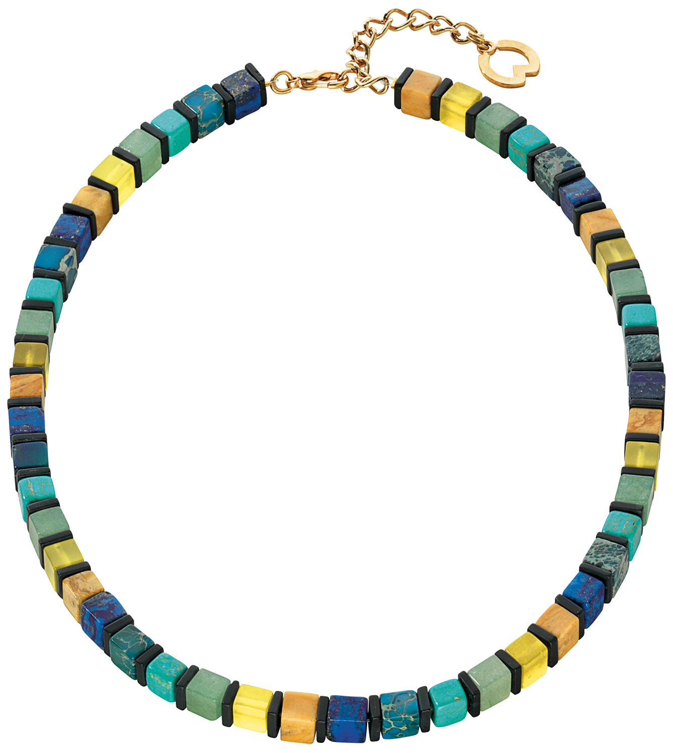 Petra Waszak: Collier ‚Azzurro‘, Schmuck