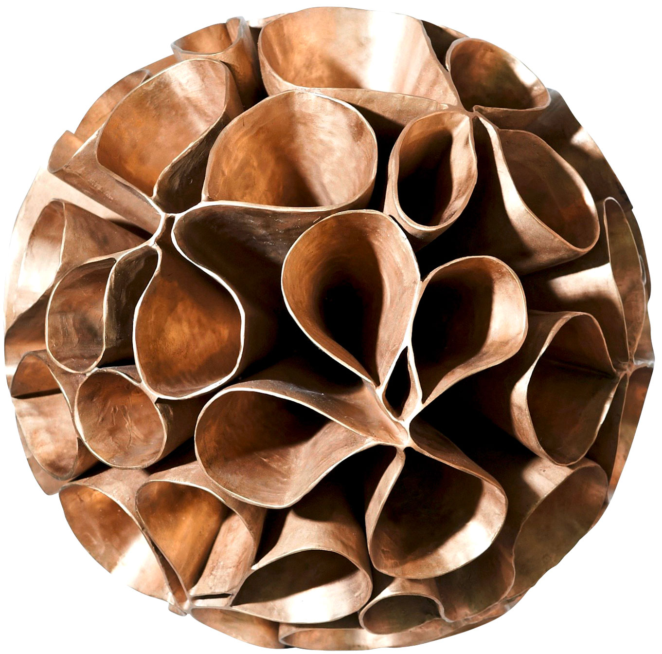 Garda Alexander: Skulptur ‚Seed – Flower Foam‘ (2019) (Original / Unikat), Bronze gewachst
