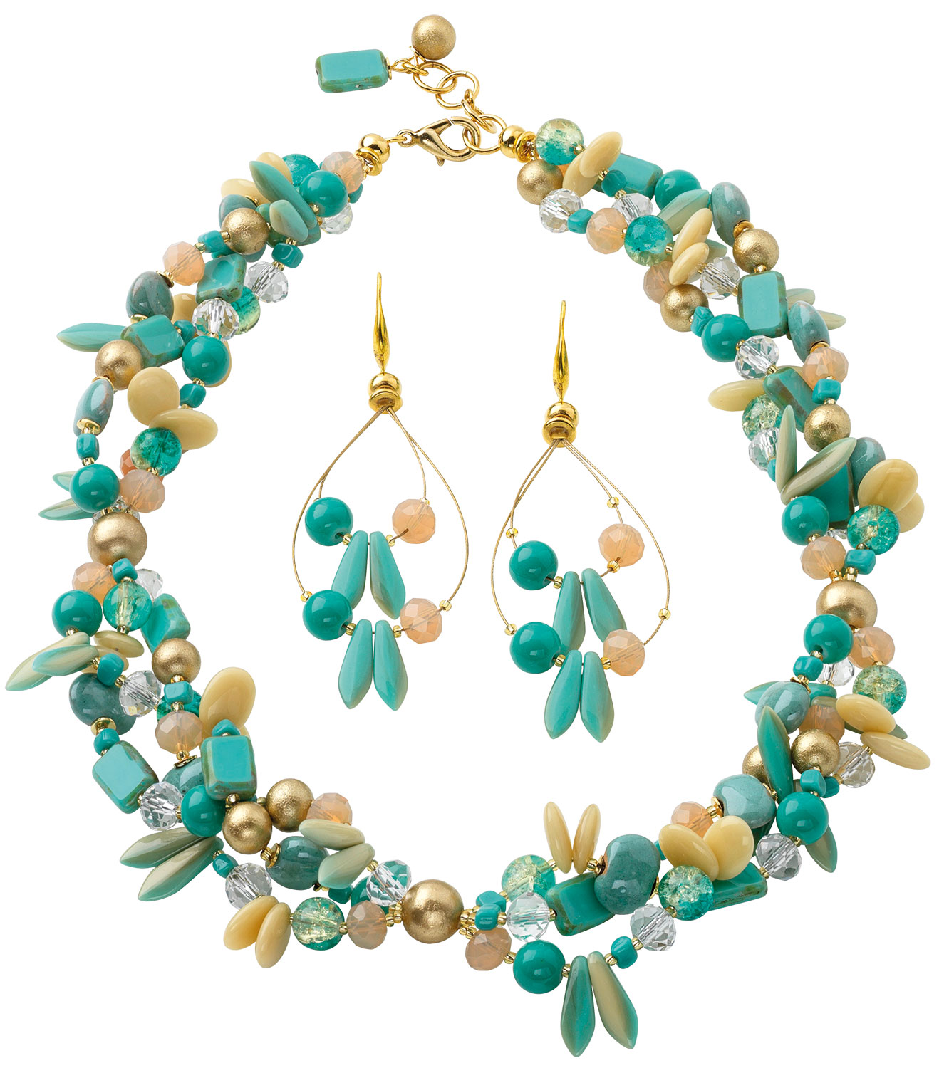 Anna Mütz: Perlen-Schmuckset ‚Jasmin‘