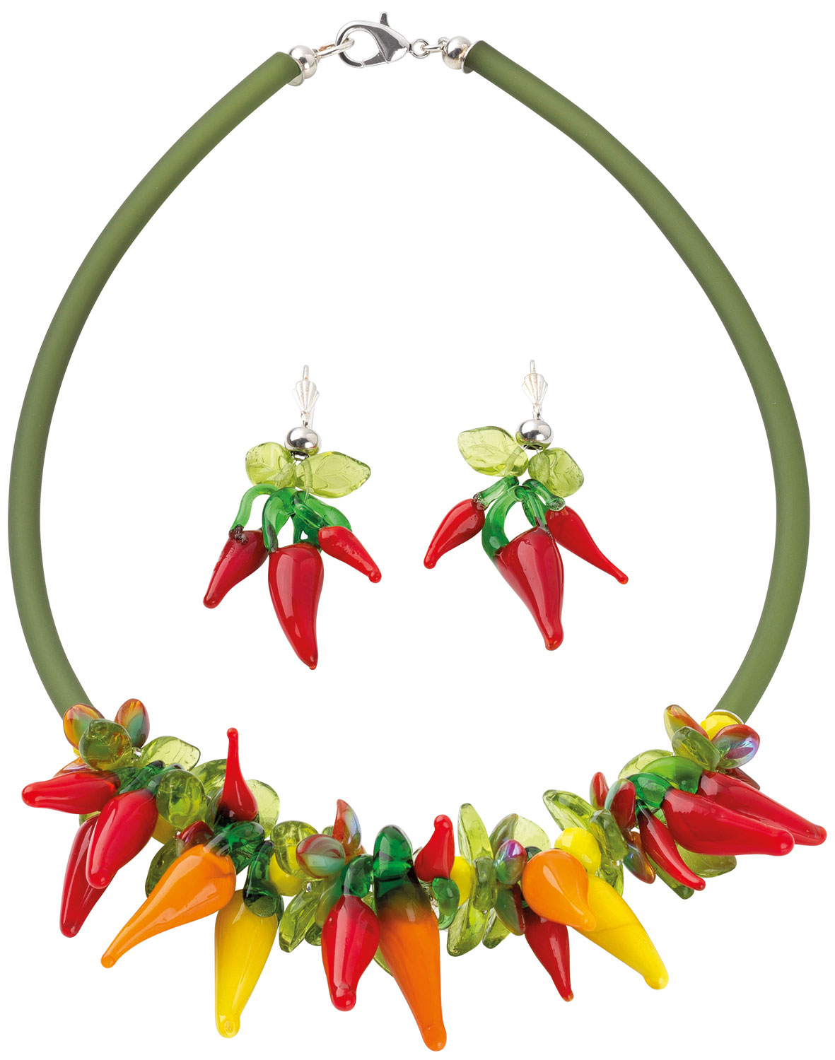 Anna Mütz: Schmuckset ‚Hot Chilli‘