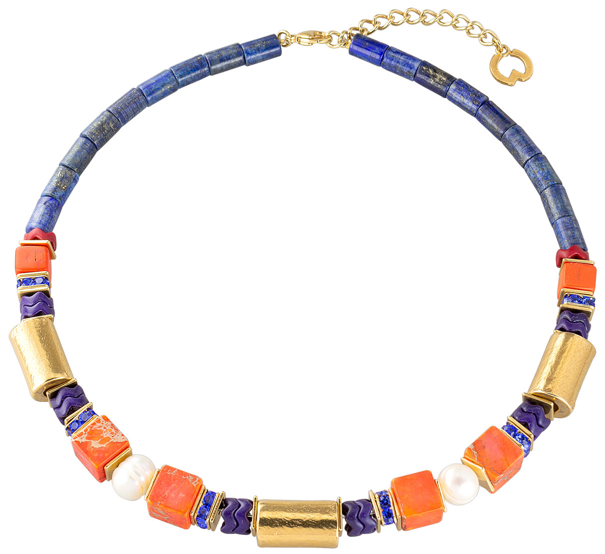 Petra Waszak: Collier ‚Soleil Levant‘, Schmuck