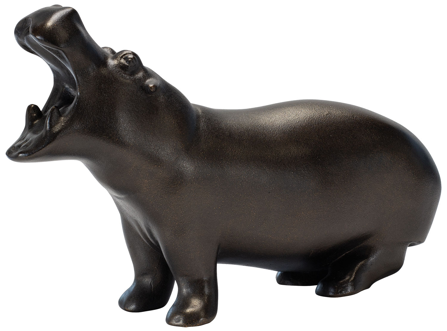 François Pompon: Skulptur ‚Hippopotamus‘, Kunstguss