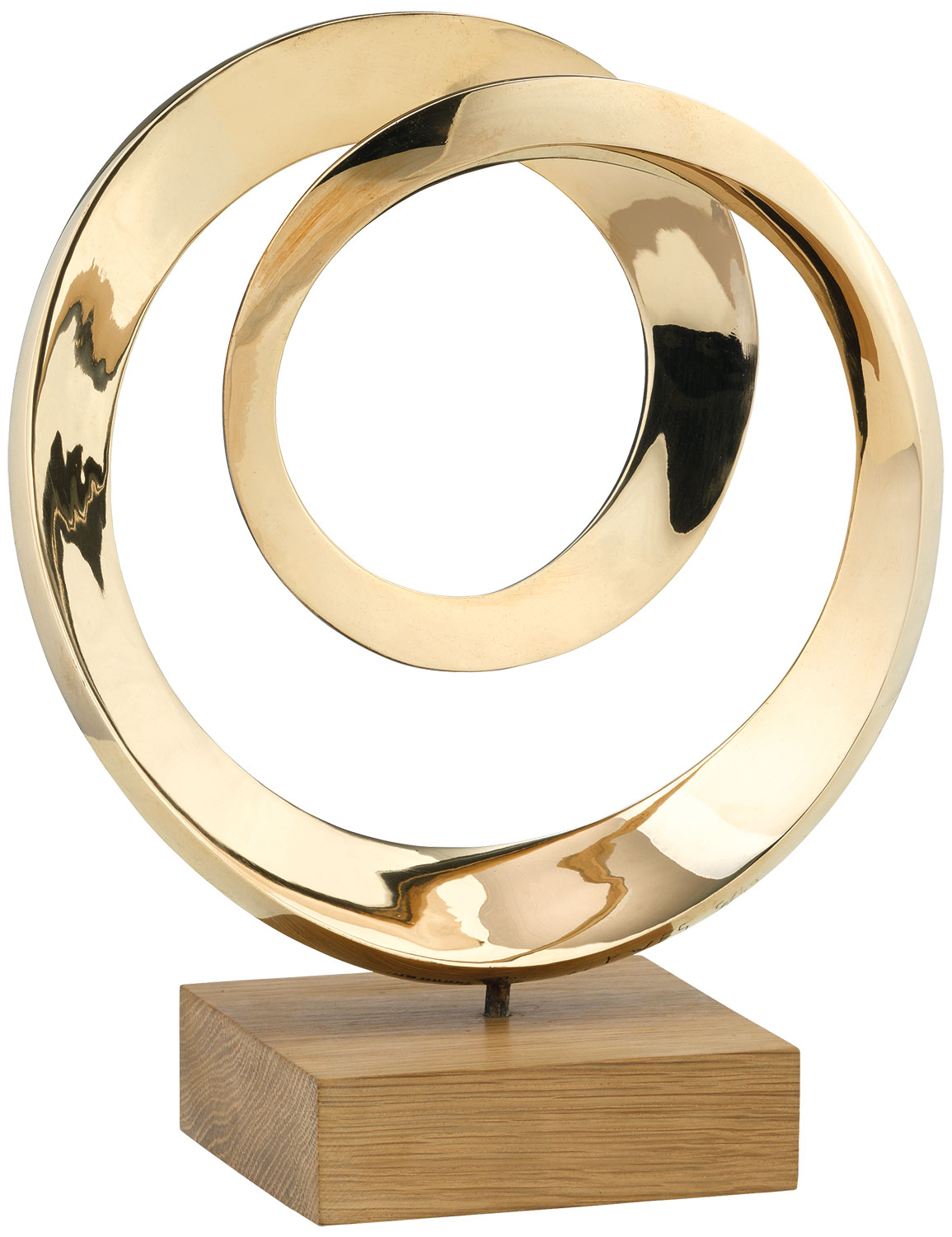 Yves Rasch: Skulptur ‚Unendlichkeit‘ (2021), Bronze
