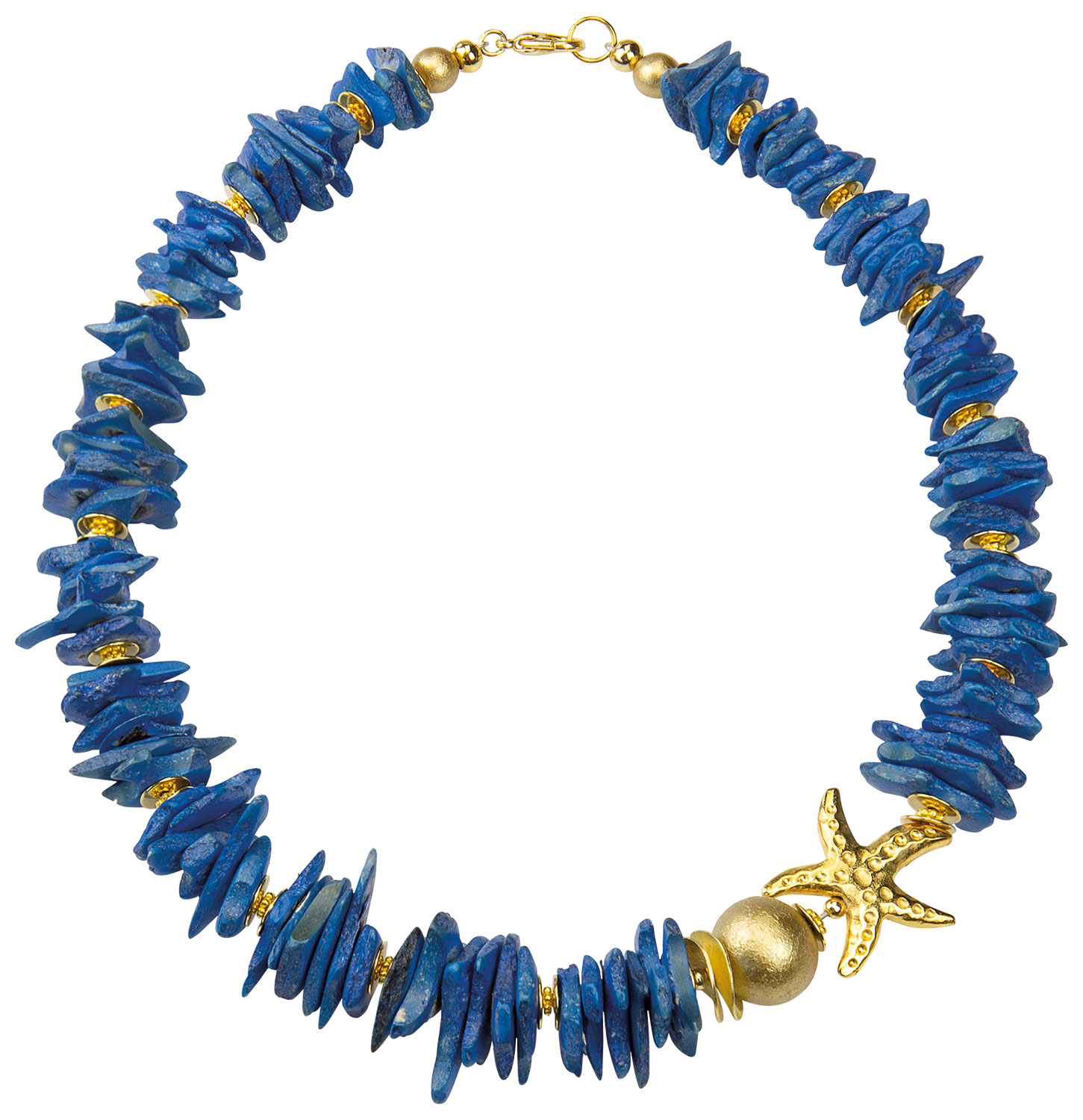 Anna Mütz: Collier ‚Blue Ocean‘, Schmuck