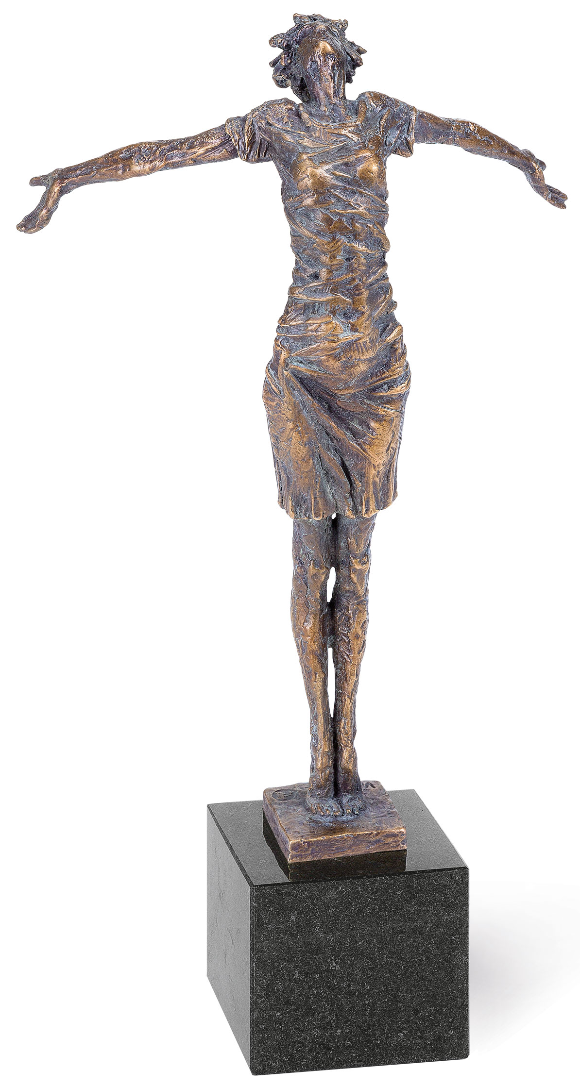 Vitali Safronov: Skulptur ‚Freie Balance‘, Bronze