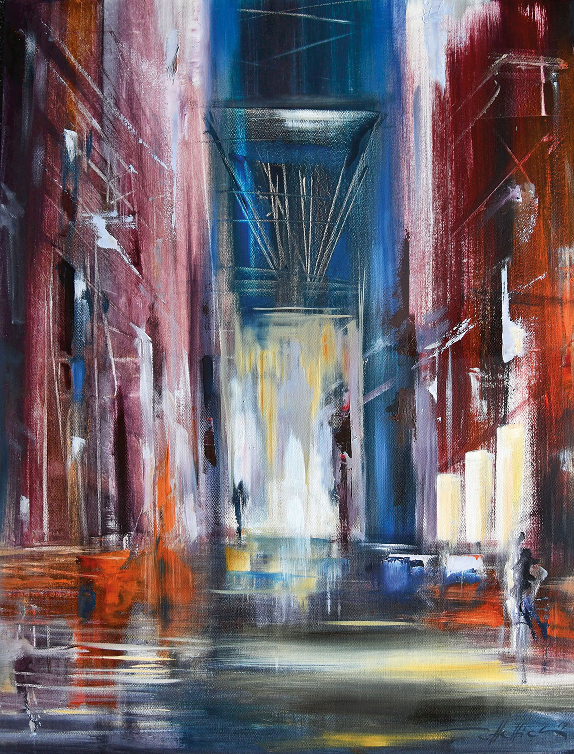 Robert Hettich: Bild ‚Rhythmus der Stadt‘ (2014)