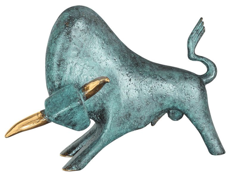 Heinz Rupp: Skulptur ‚Mistral‘, Bronze