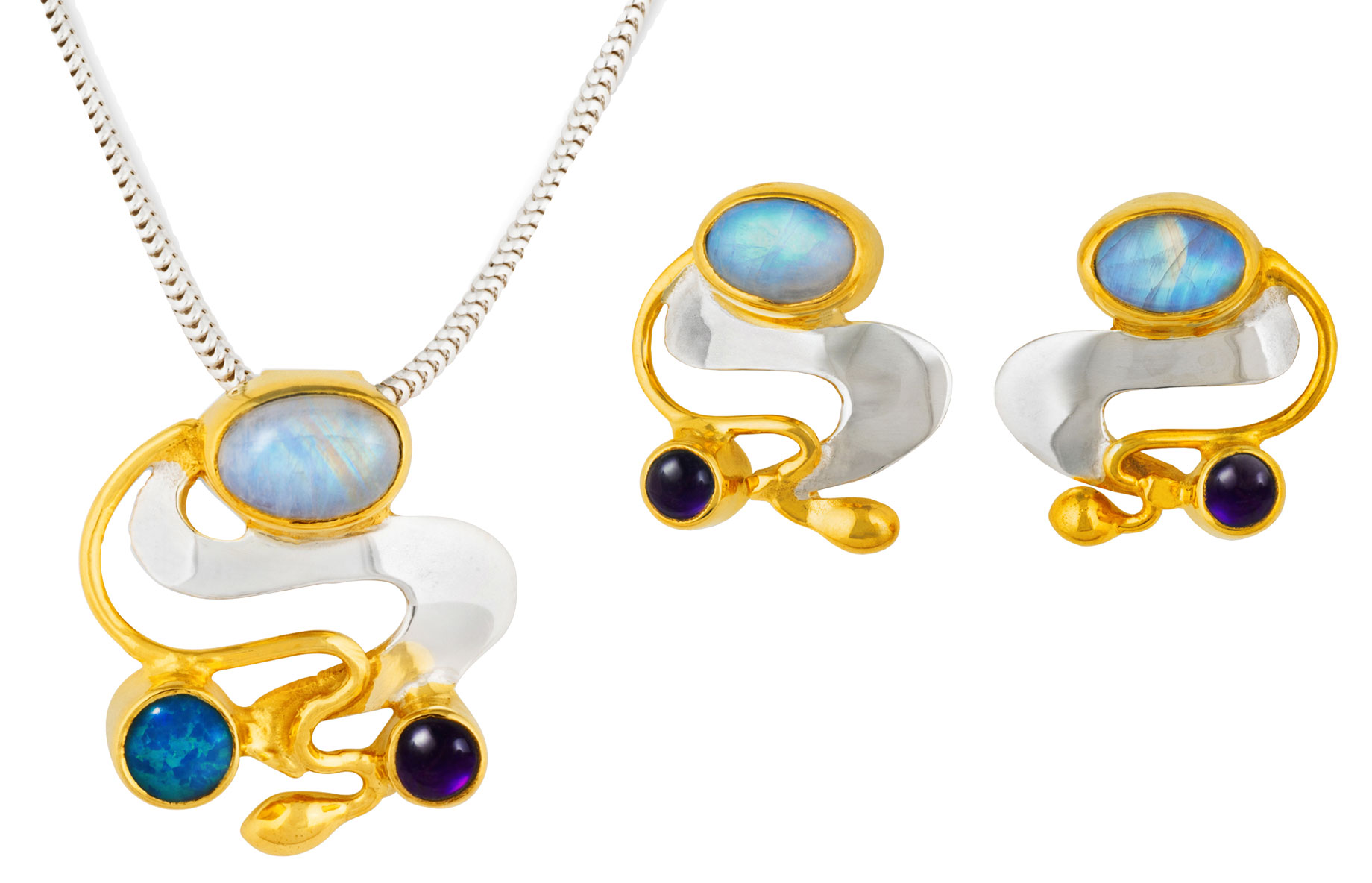 Schmuckset ‚Les Lumières de Monet‘