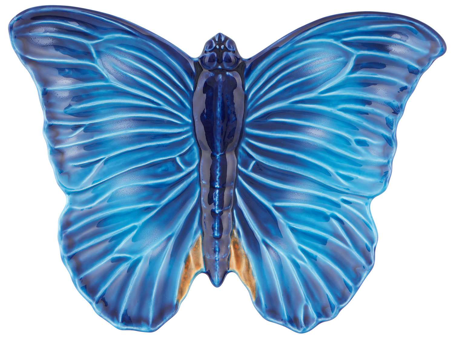 Bordallo Pinheiro: Keramikschale ‚Cloudy Butterflys‘ – Design Claudia Schiffer