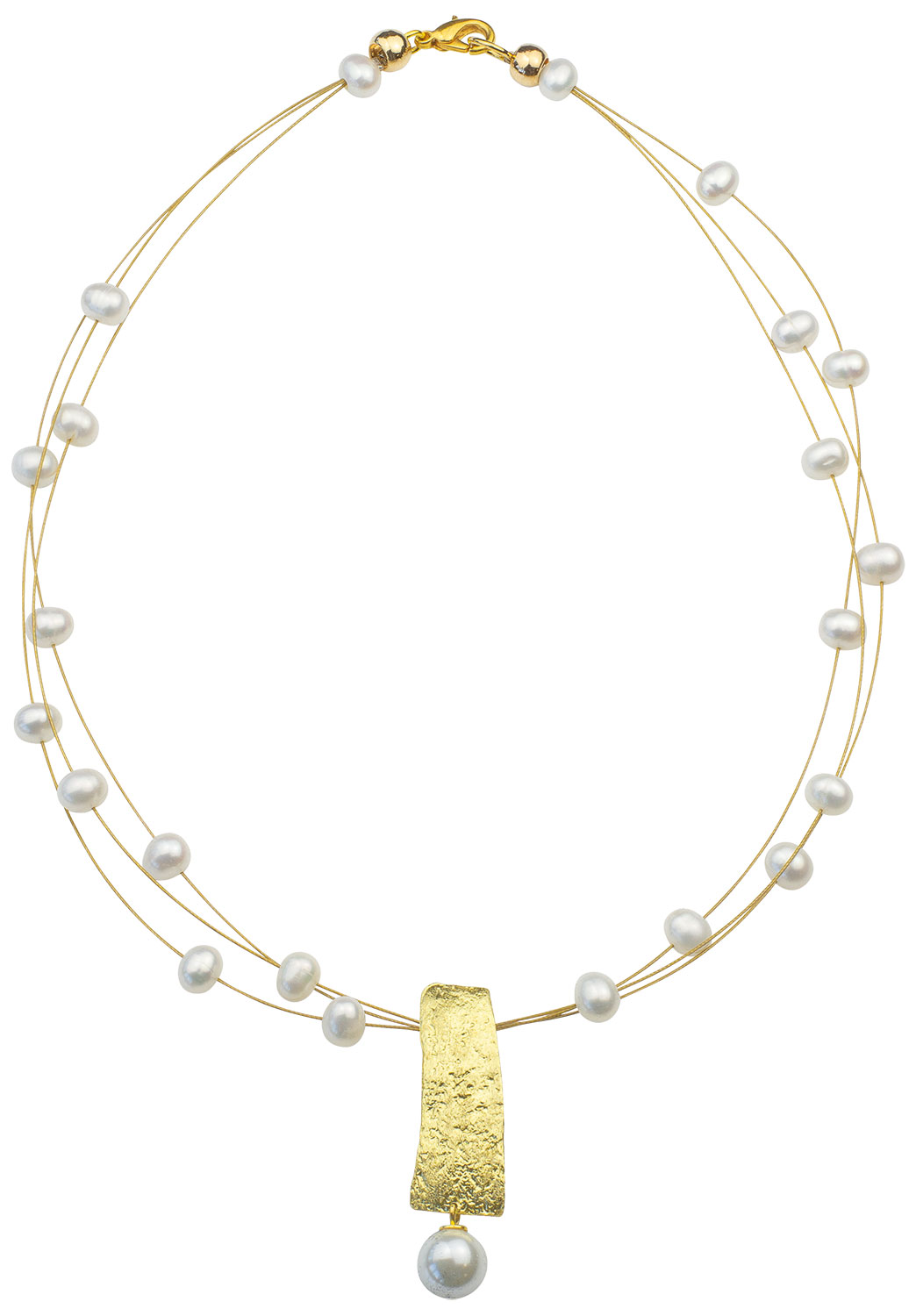 Anna Mütz: Perlencollier ‚Aurelia‘, Schmuck