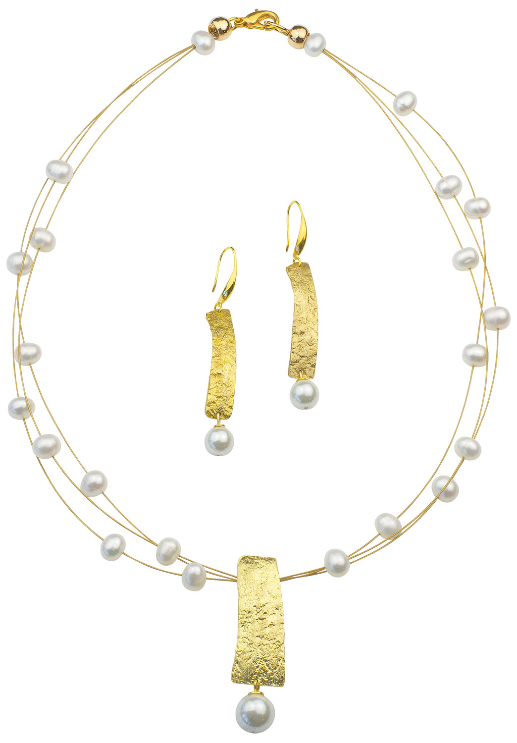 Anna Mütz: Perlen-Schmuckset ‚Aurelia‘