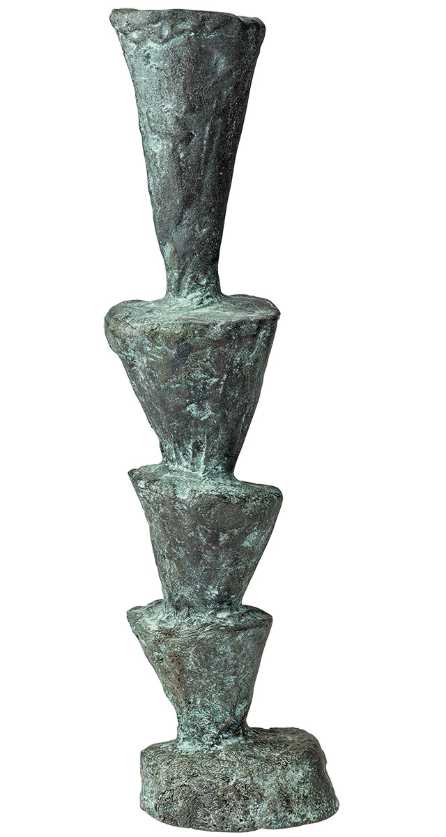 Karl Manfred Rennertz: Skulptur ‚Figürchen klein‘, Bronze