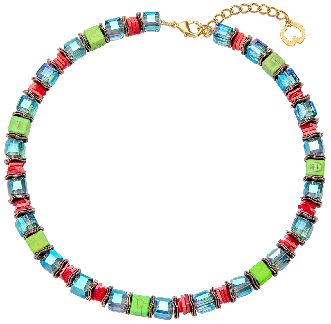 Petra Waszak: Collier ‚Petunia‘, Schmuck
