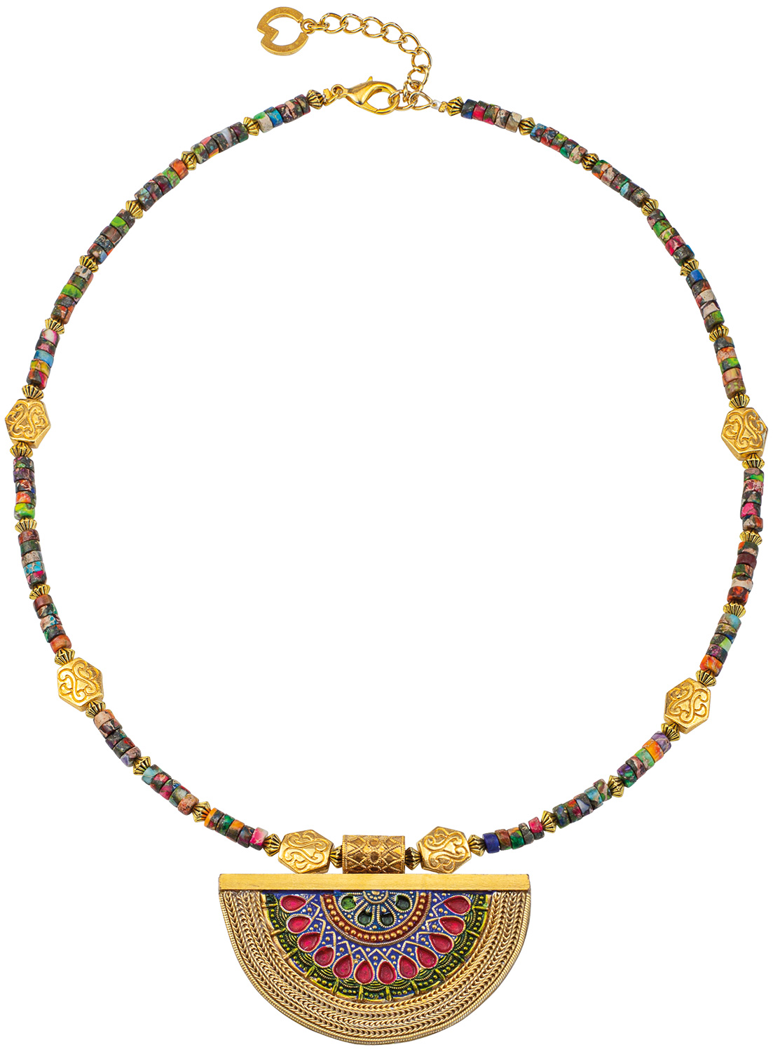 Petra Waszak: Collier ‚Neferet‘, Schmuck