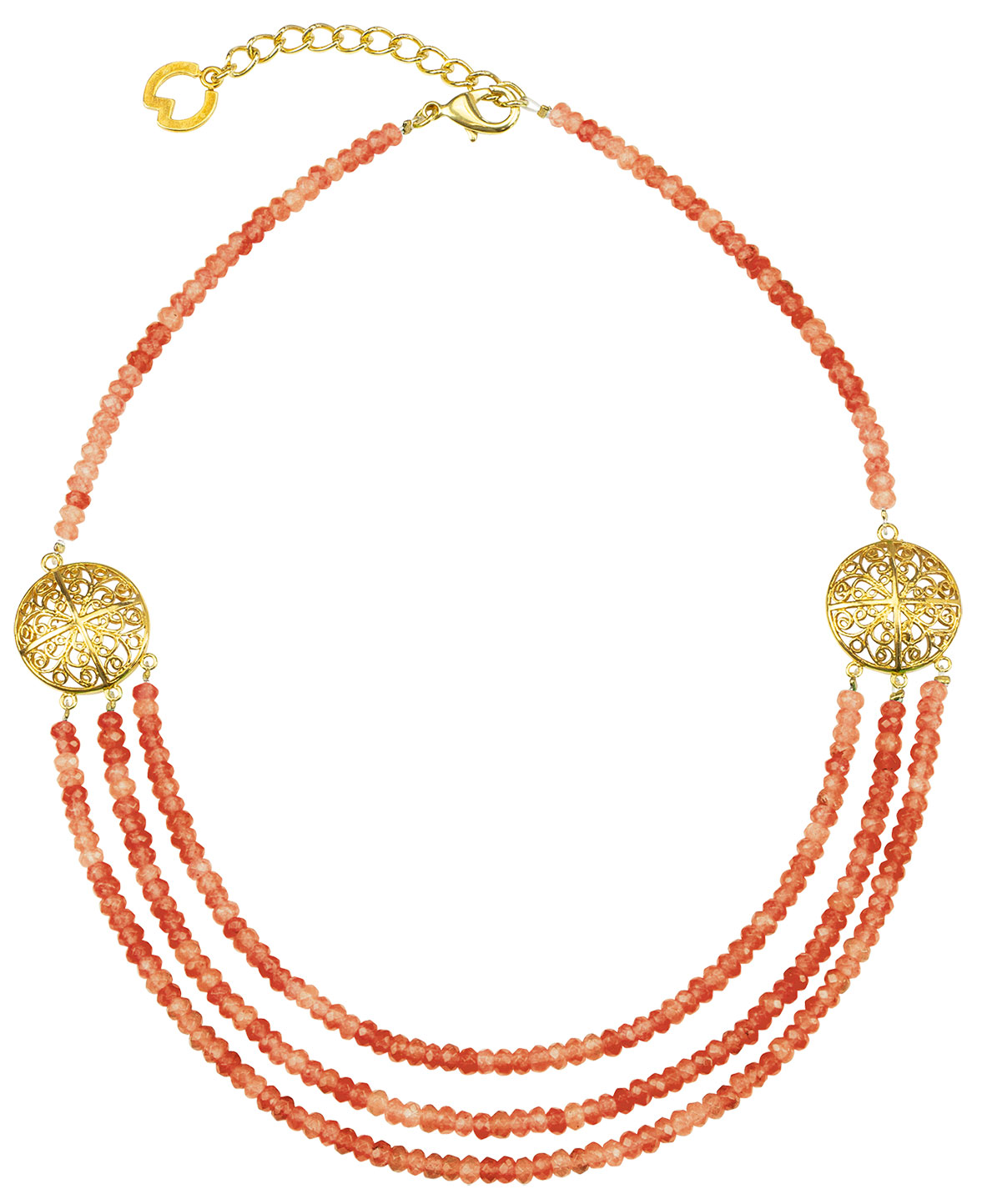 Petra Waszak: Collier ‚Laelia‘, Schmuck