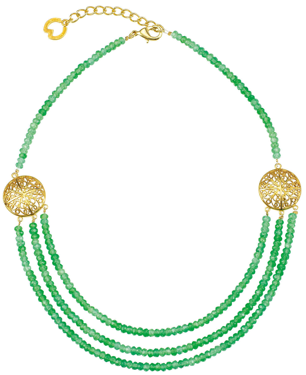 Petra Waszak: Collier ‚Theodora‘, Schmuck