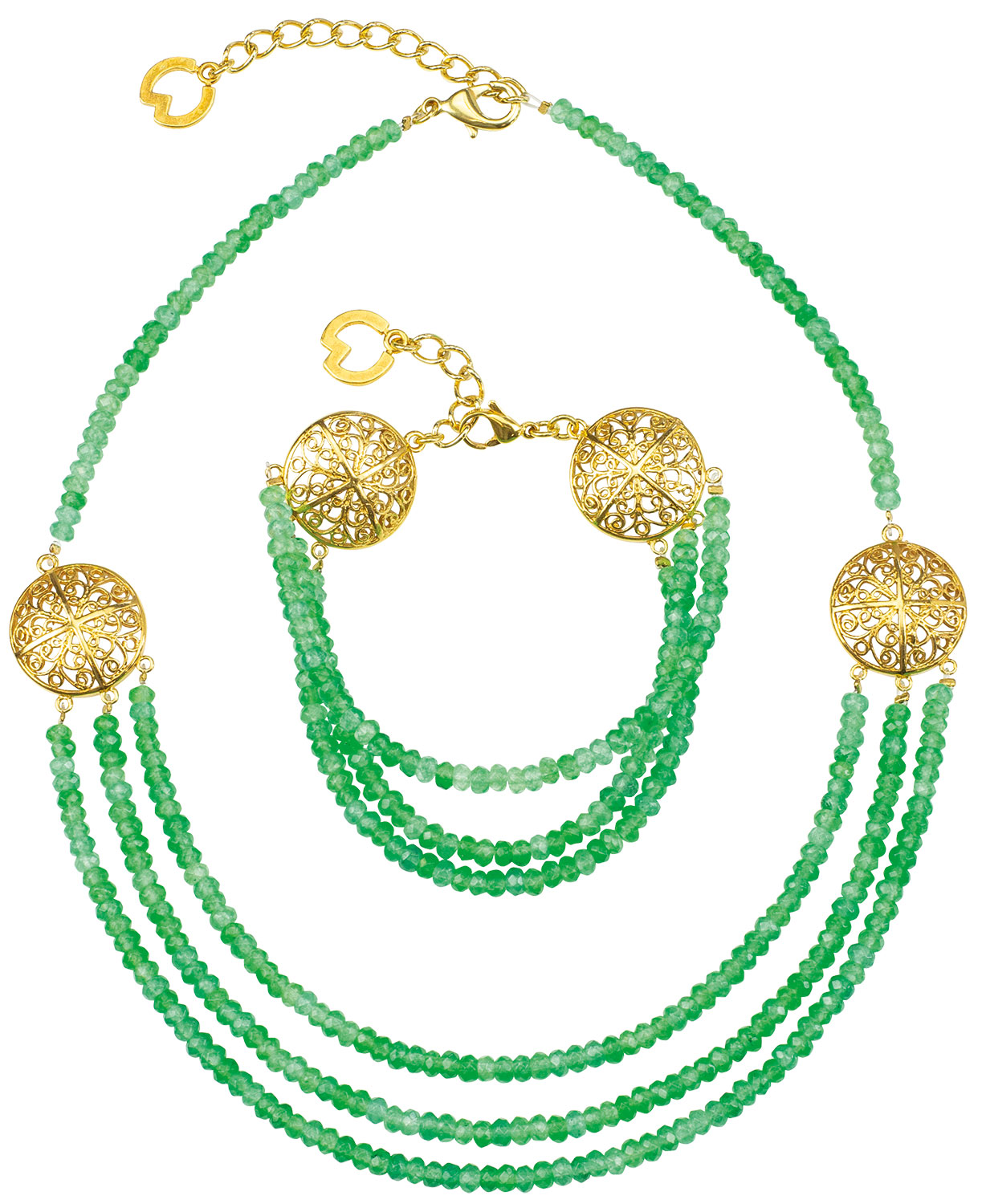 Petra Waszak: Schmuckset ‚Theodora‘