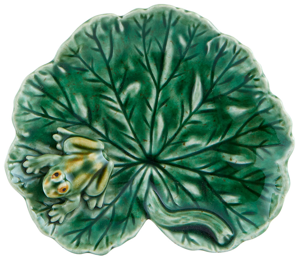 Bordallo Pinheiro: Keramikschale ‚Frog‘