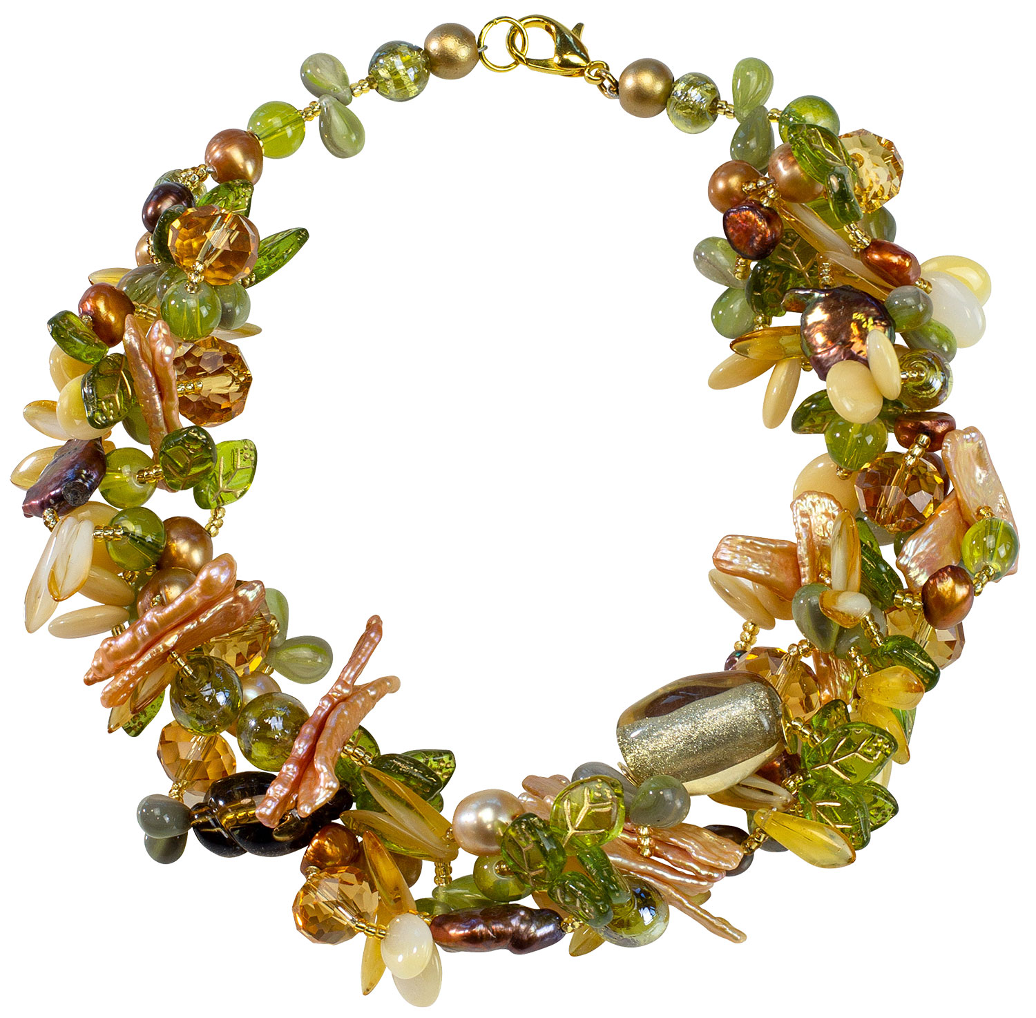 Anna Mütz: Perlencollier ‚Florentine‘, Schmuck
