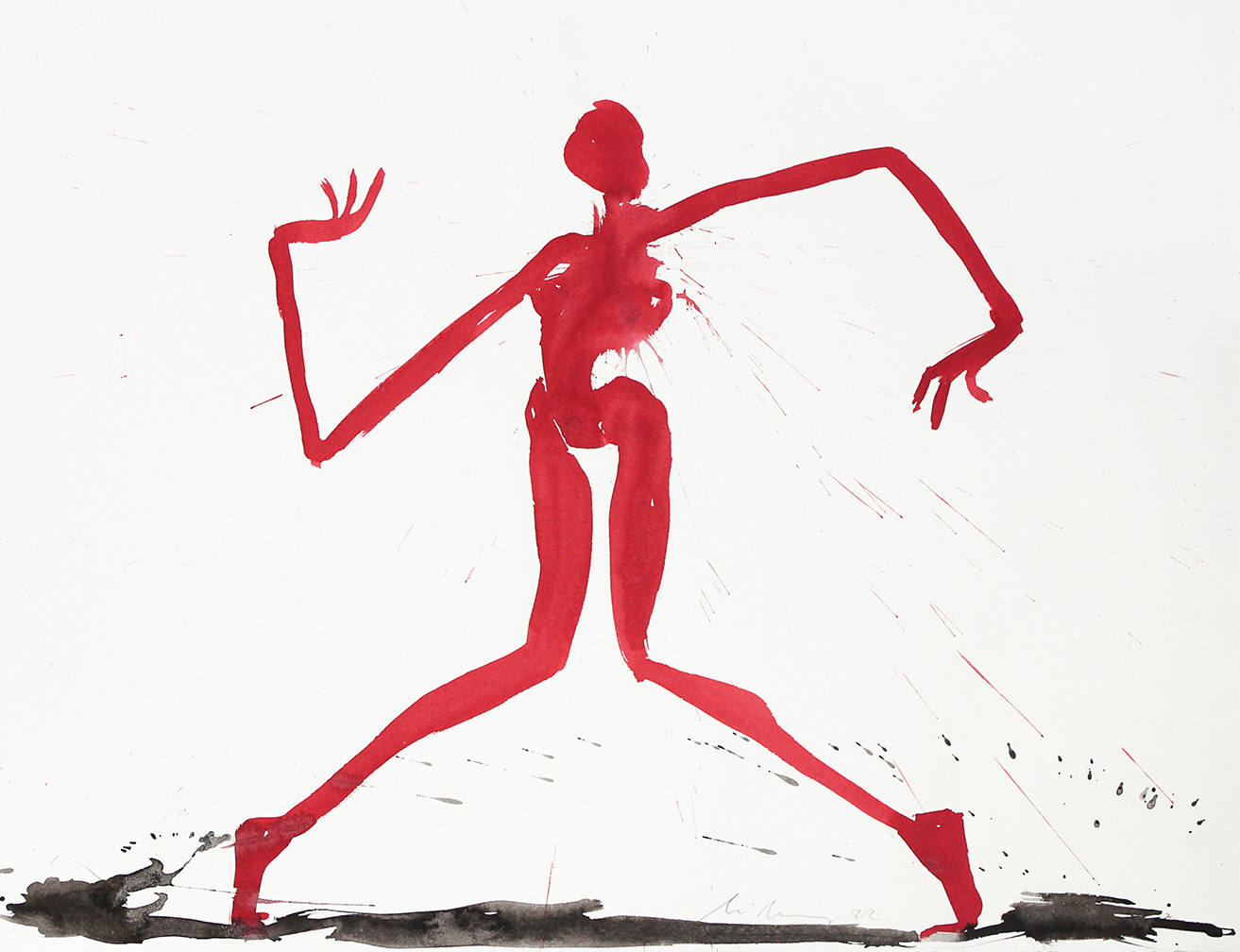 Helge Leiberg: Bild ‚Z 22 042‘ (2022) (Original / Unikat), ungerahmt