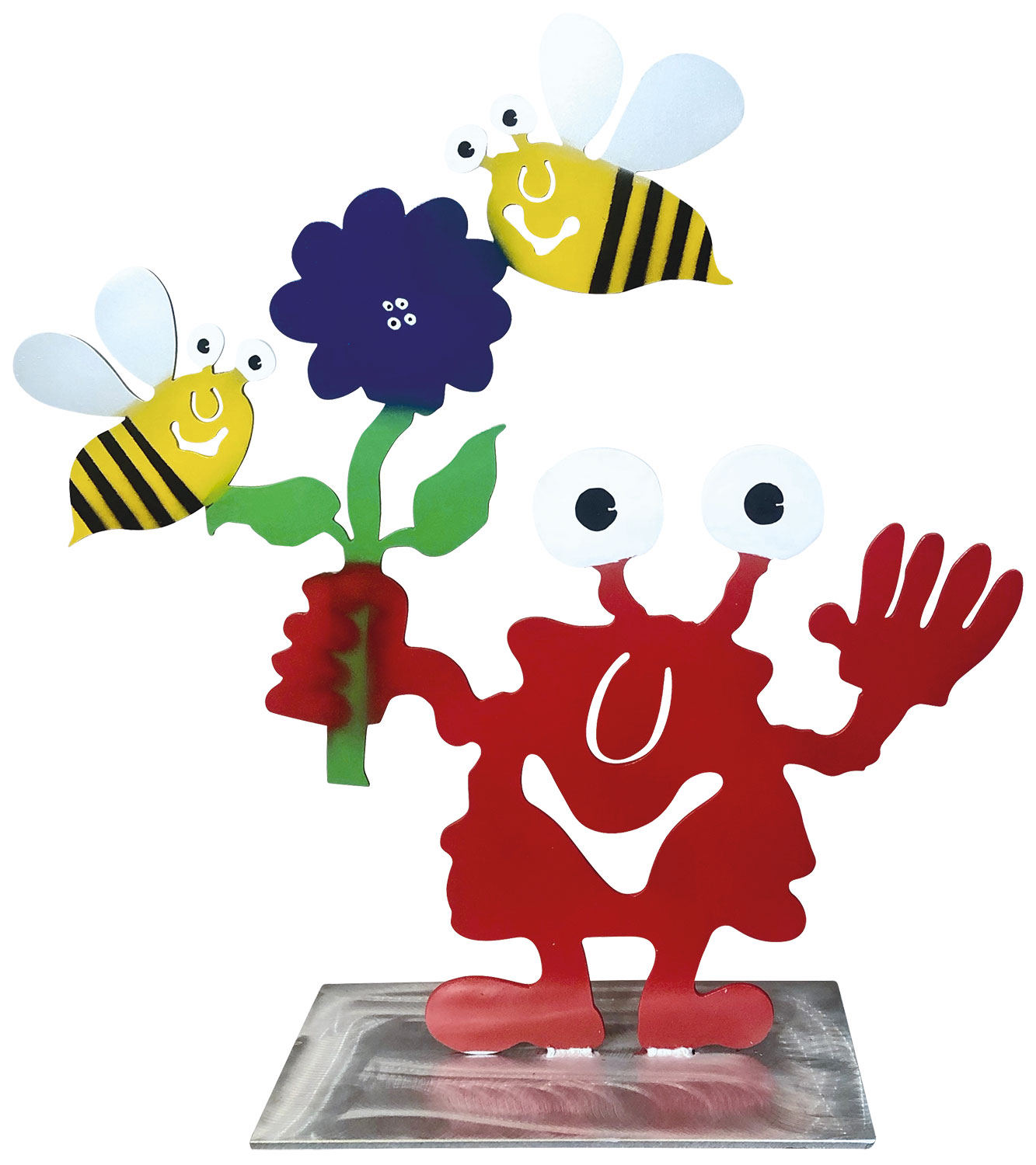 Patrick Preller: Gartenskulptur ‚Bienenfreund‘