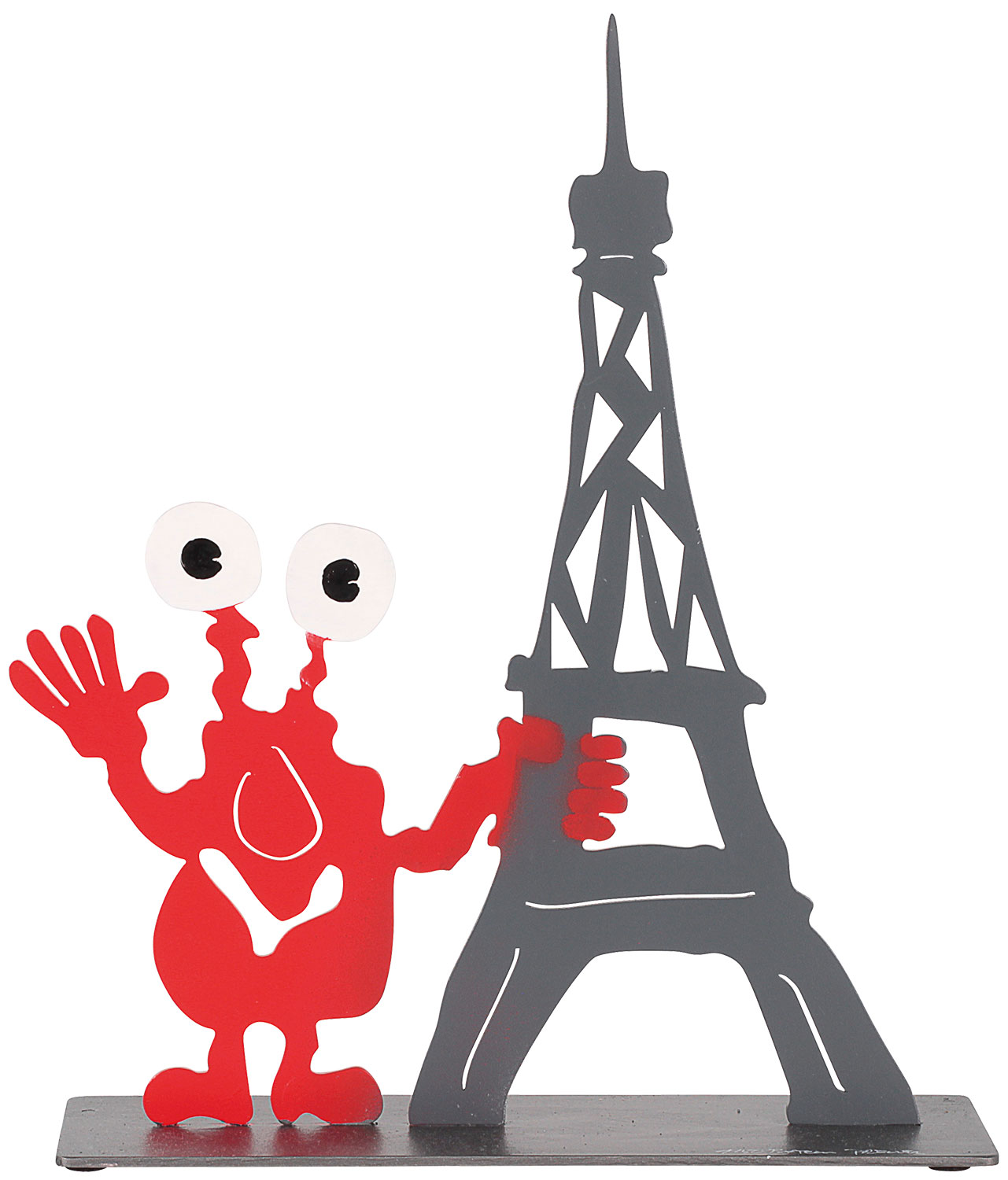 Patrick Preller: Skulptur ‚Stadtmonster Paris‘