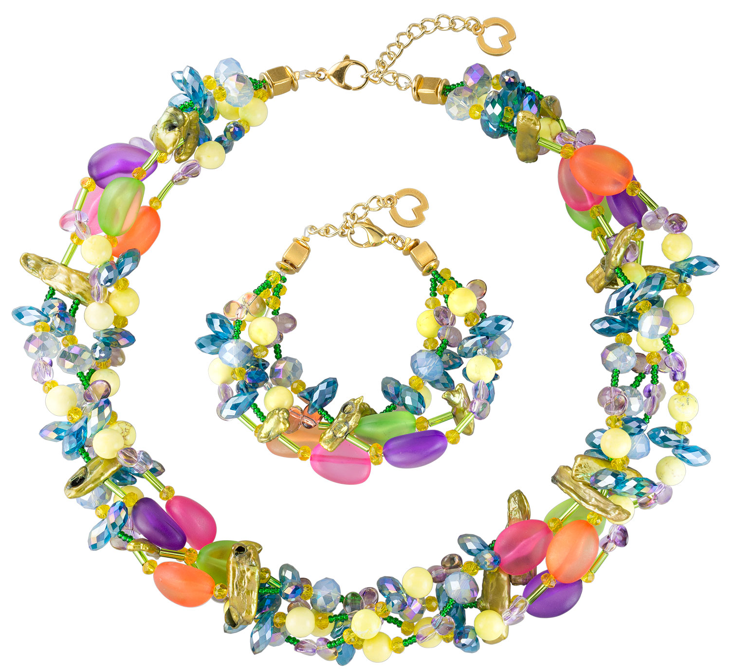 Petra Waszak: Schmuckset ‚Tesoro‘