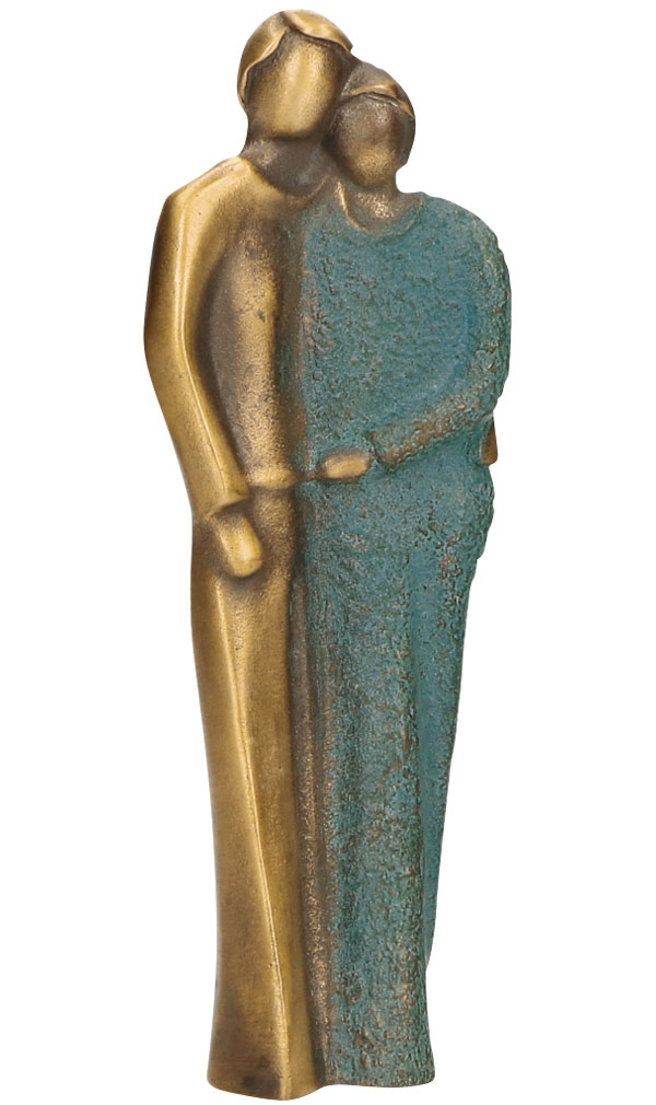 Bernardo Esposto: Skulptur ‚Insieme‘, Bronze