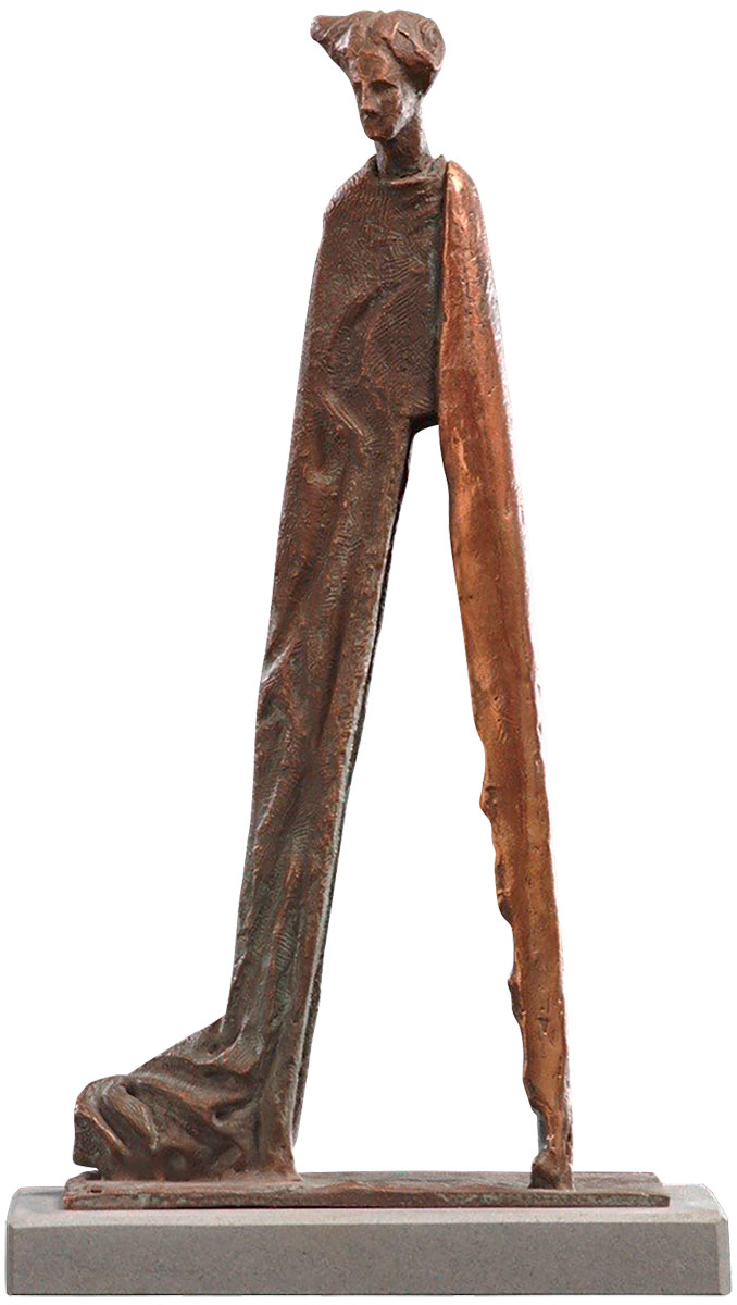 Manfred Reinhart: Skulptur ‚Energeia‘, Bronze